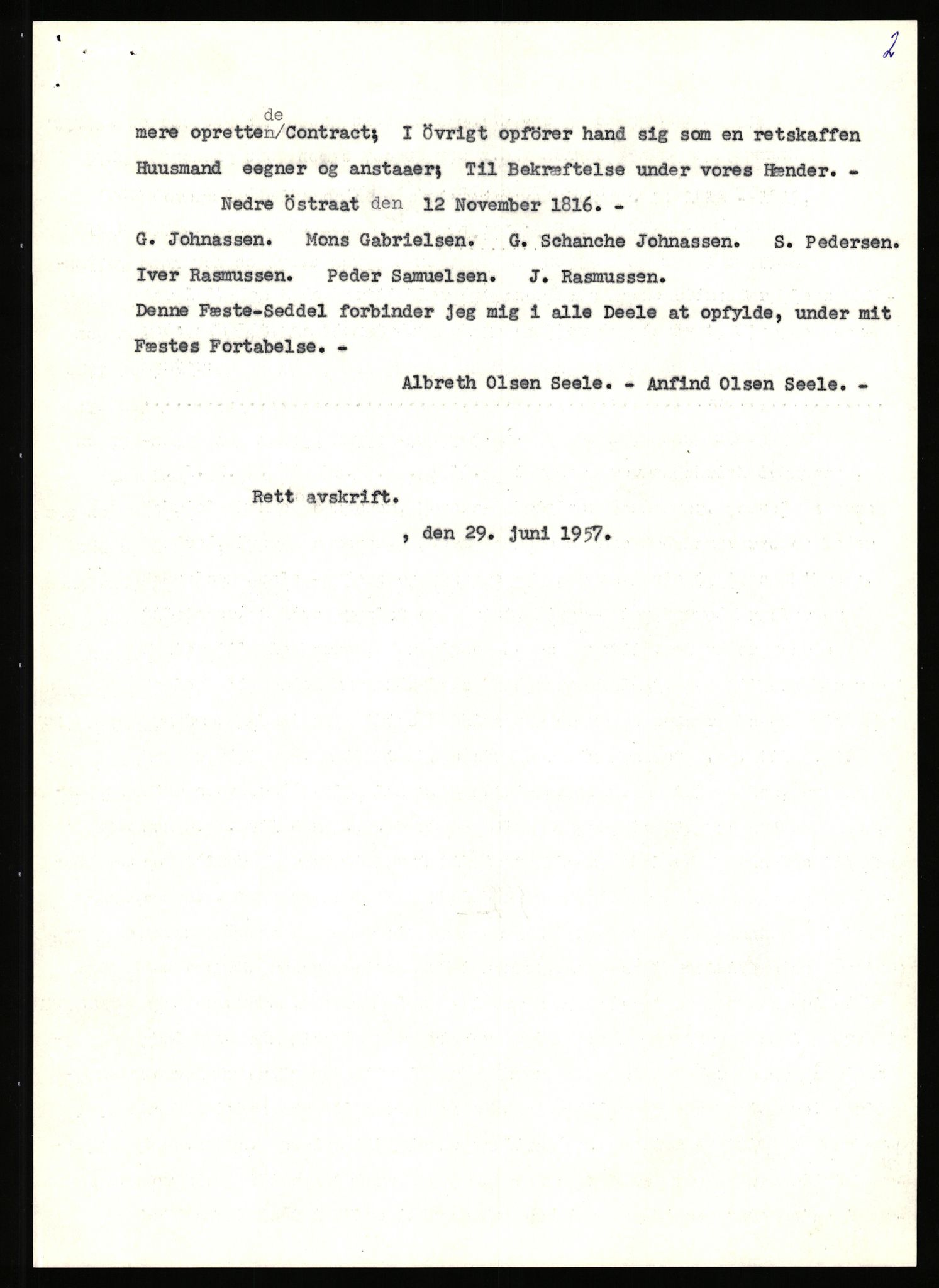 Statsarkivet i Stavanger, AV/SAST-A-101971/03/Y/Yj/L0073: Avskrifter sortert etter gårdsnavn: Sandstøl ytre - Selland, 1750-1930, s. 403