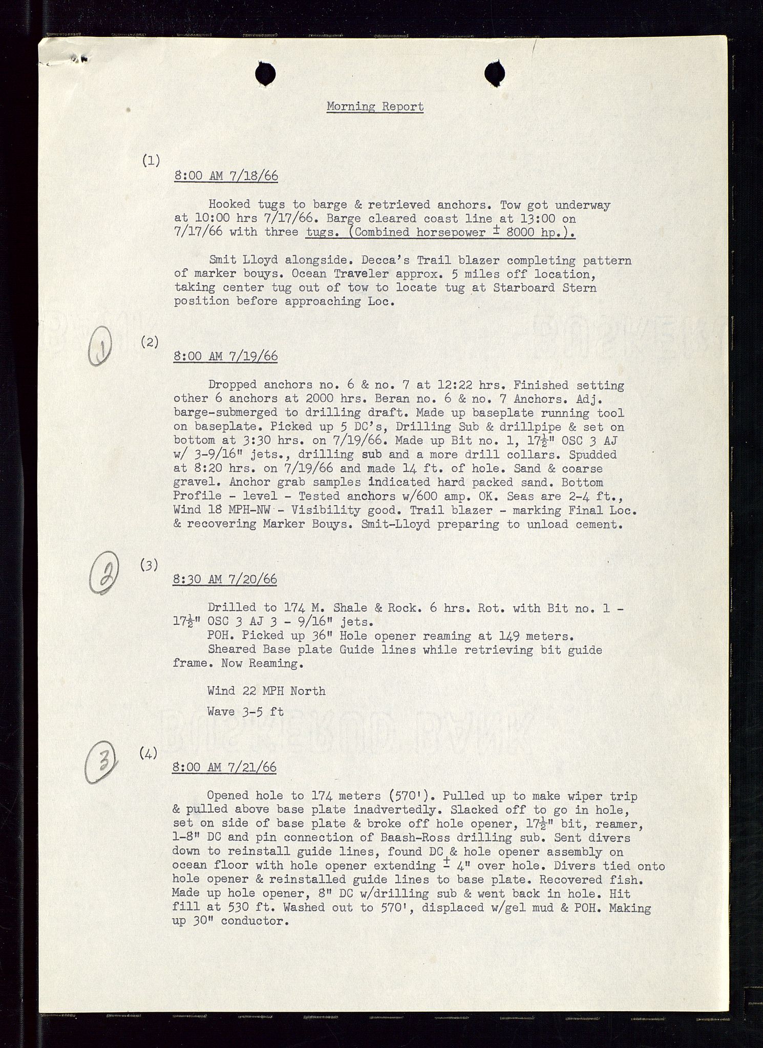 Pa 1512 - Esso Exploration and Production Norway Inc., SAST/A-101917/E/Ea/L0012: Well 25/11-1 og Well 25/10-3, 1966-1967, s. 312