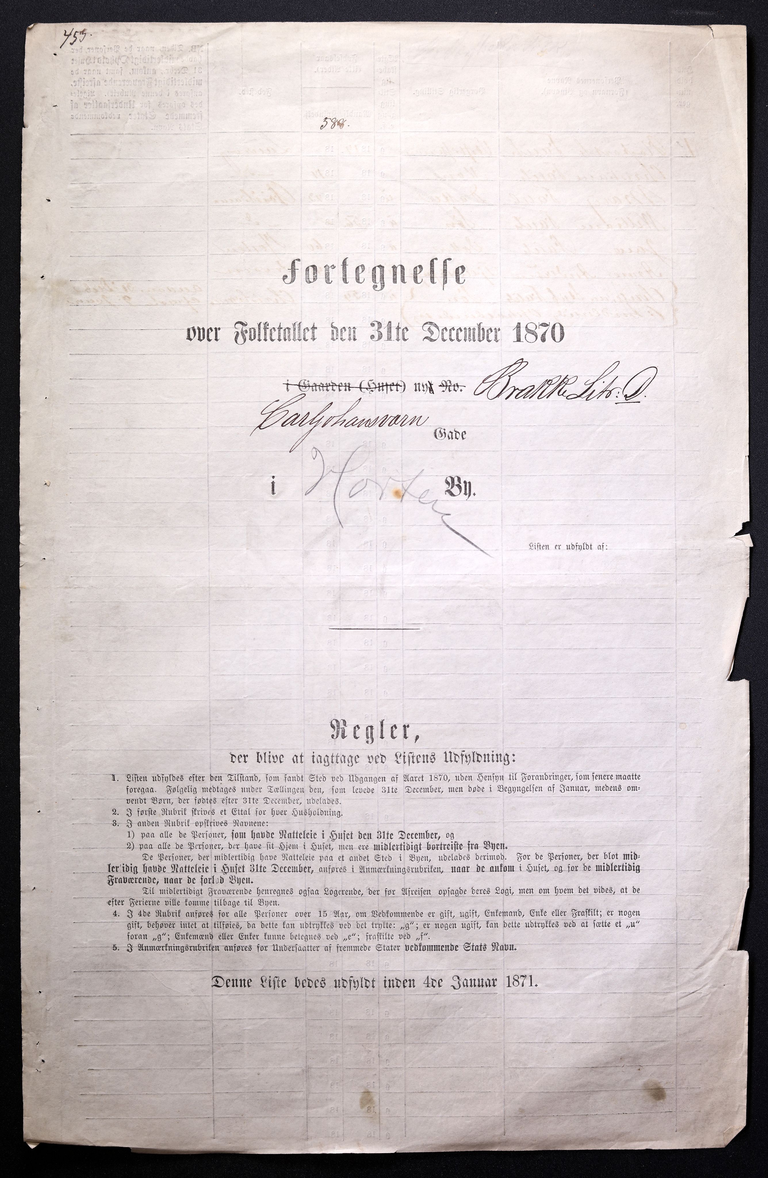 RA, Folketelling 1870 for 0703 Horten ladested, 1870, s. 1158