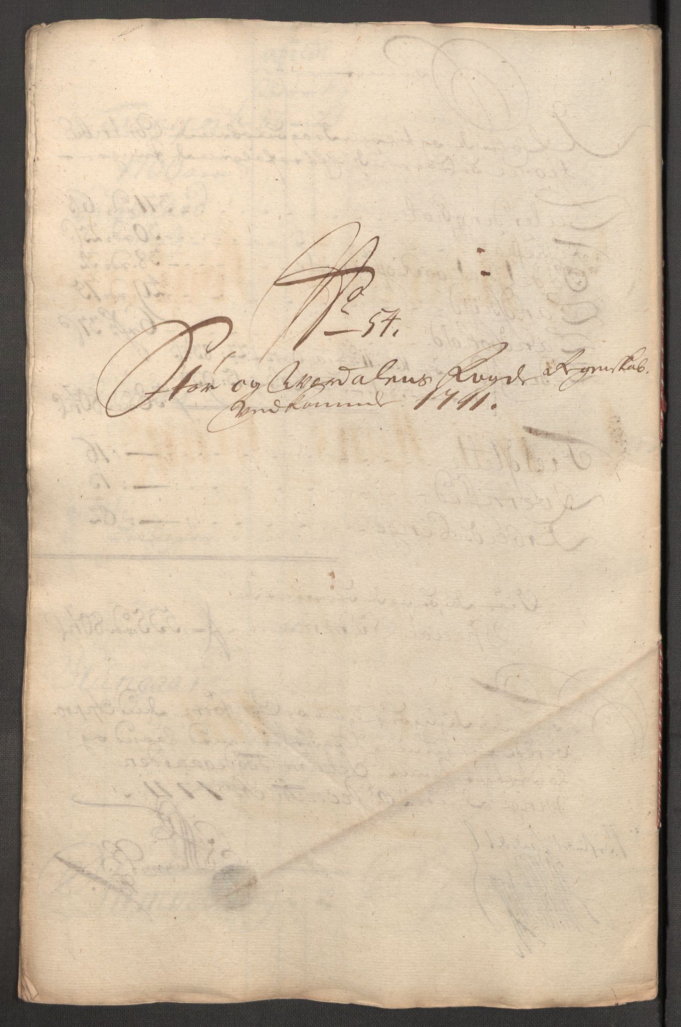 Rentekammeret inntil 1814, Reviderte regnskaper, Fogderegnskap, RA/EA-4092/R62/L4201: Fogderegnskap Stjørdal og Verdal, 1711, s. 261