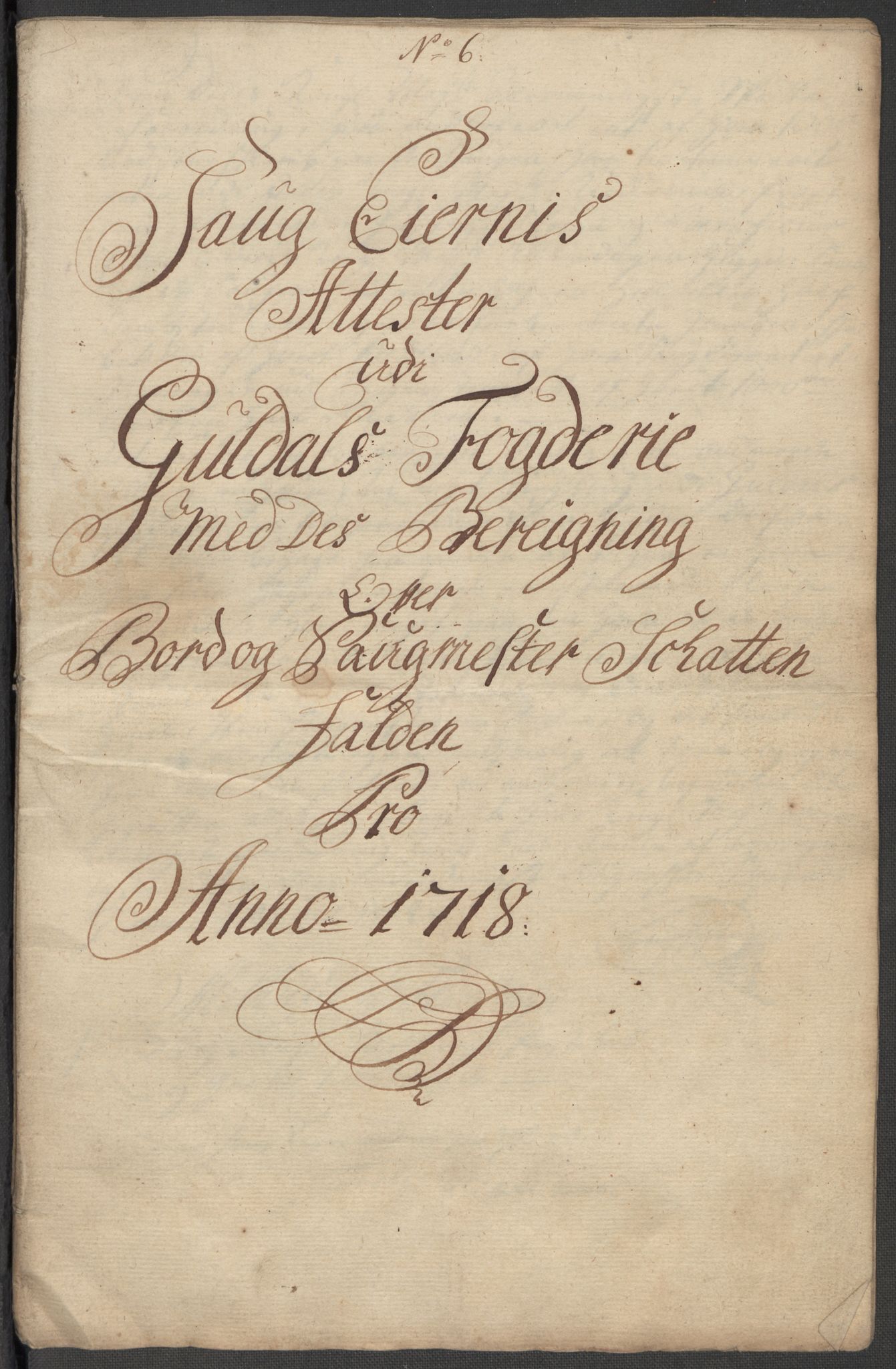 Rentekammeret inntil 1814, Reviderte regnskaper, Fogderegnskap, AV/RA-EA-4092/R60/L3972: Fogderegnskap Orkdal og Gauldal, 1718, s. 40
