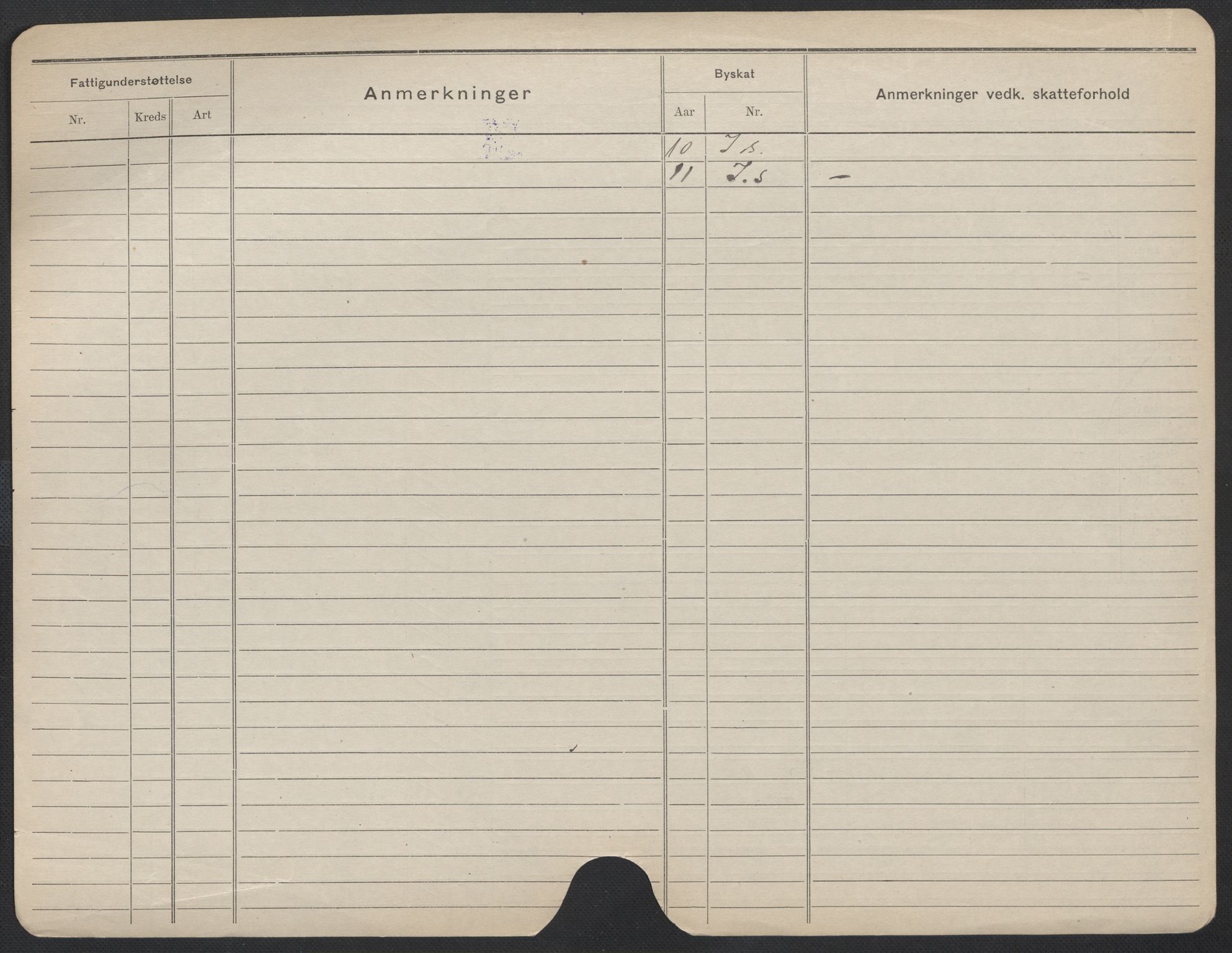 Oslo folkeregister, Registerkort, AV/SAO-A-11715/F/Fa/Fac/L0013: Kvinner, 1906-1914, s. 474b