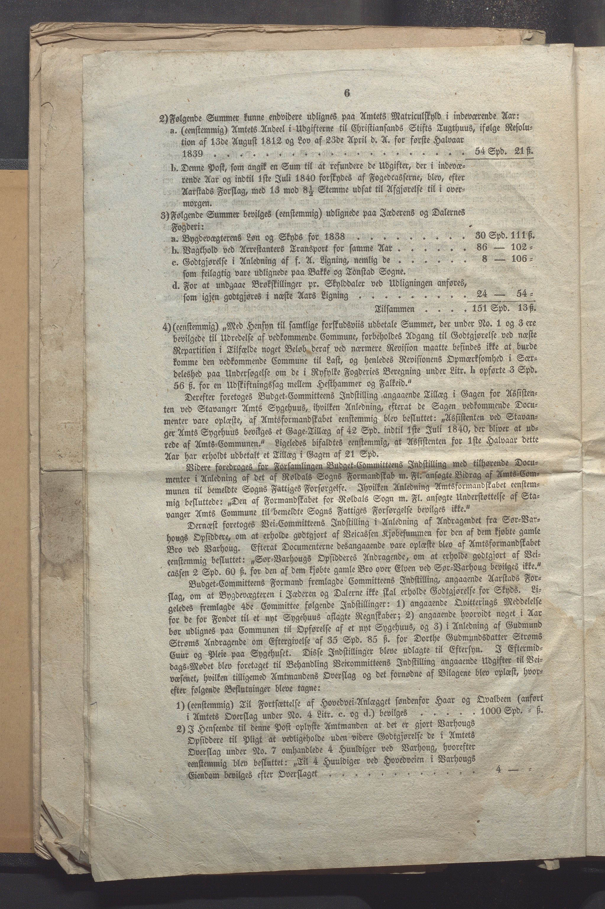 Rogaland fylkeskommune - Fylkesrådmannen , IKAR/A-900/A, 1838-1848, s. 35