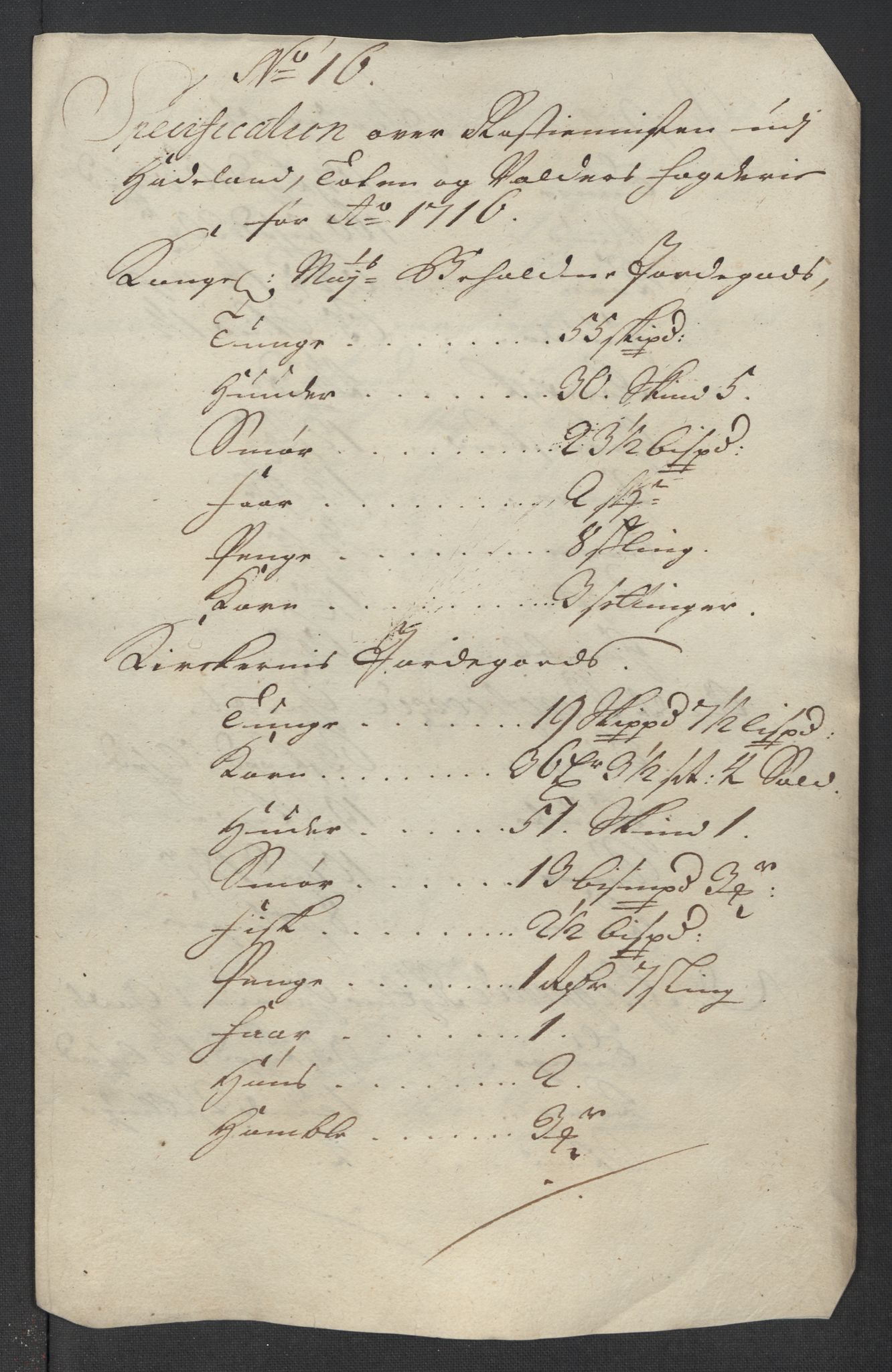 Rentekammeret inntil 1814, Reviderte regnskaper, Fogderegnskap, AV/RA-EA-4092/R18/L1315: Fogderegnskap Hadeland, Toten og Valdres, 1716, s. 399