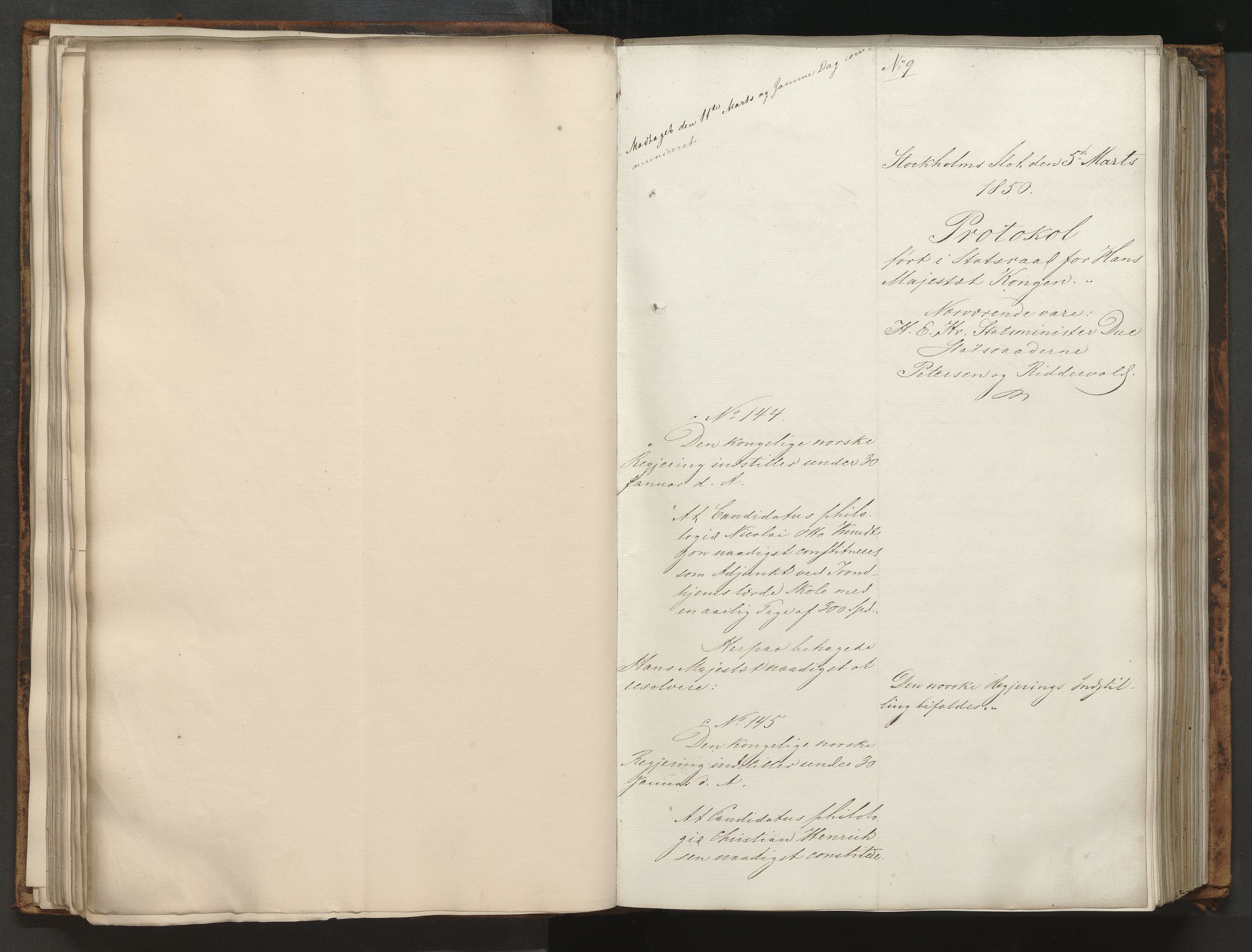 Statsrådssekretariatet, AV/RA-S-1001/A/Ab/L0071: Kgl. res. nr. 1-632, 1. halvår, 1850