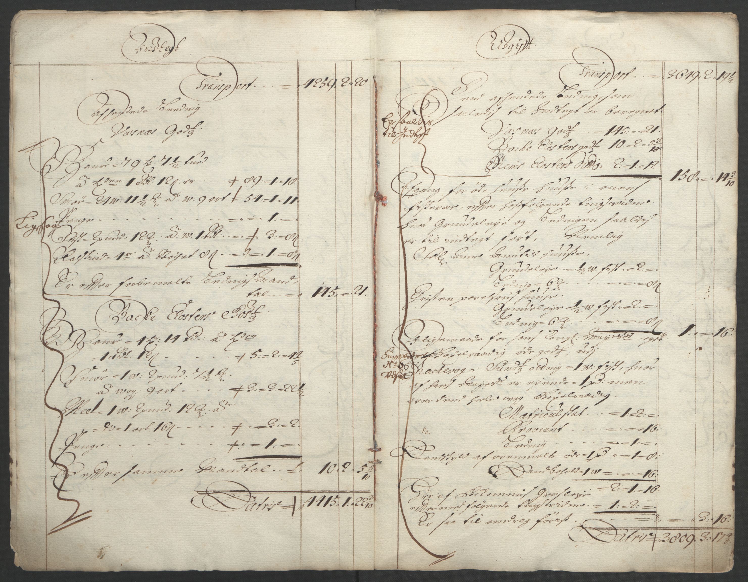 Rentekammeret inntil 1814, Reviderte regnskaper, Fogderegnskap, RA/EA-4092/R55/L3651: Fogderegnskap Romsdal, 1693-1694, s. 168