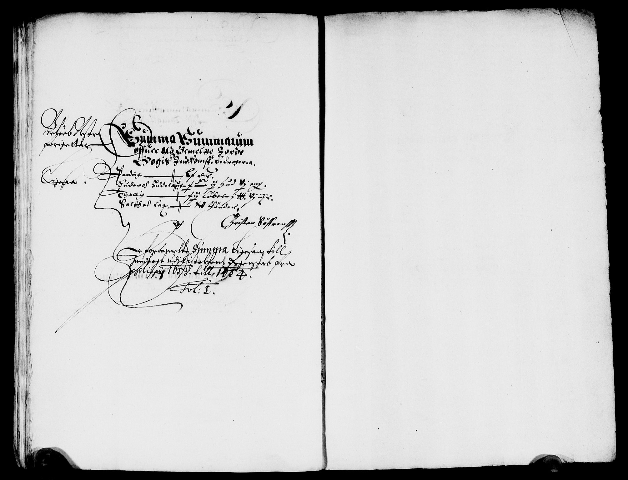 Rentekammeret inntil 1814, Reviderte regnskaper, Lensregnskaper, AV/RA-EA-5023/R/Rb/Rbr/L0020: Lista len, 1653-1656