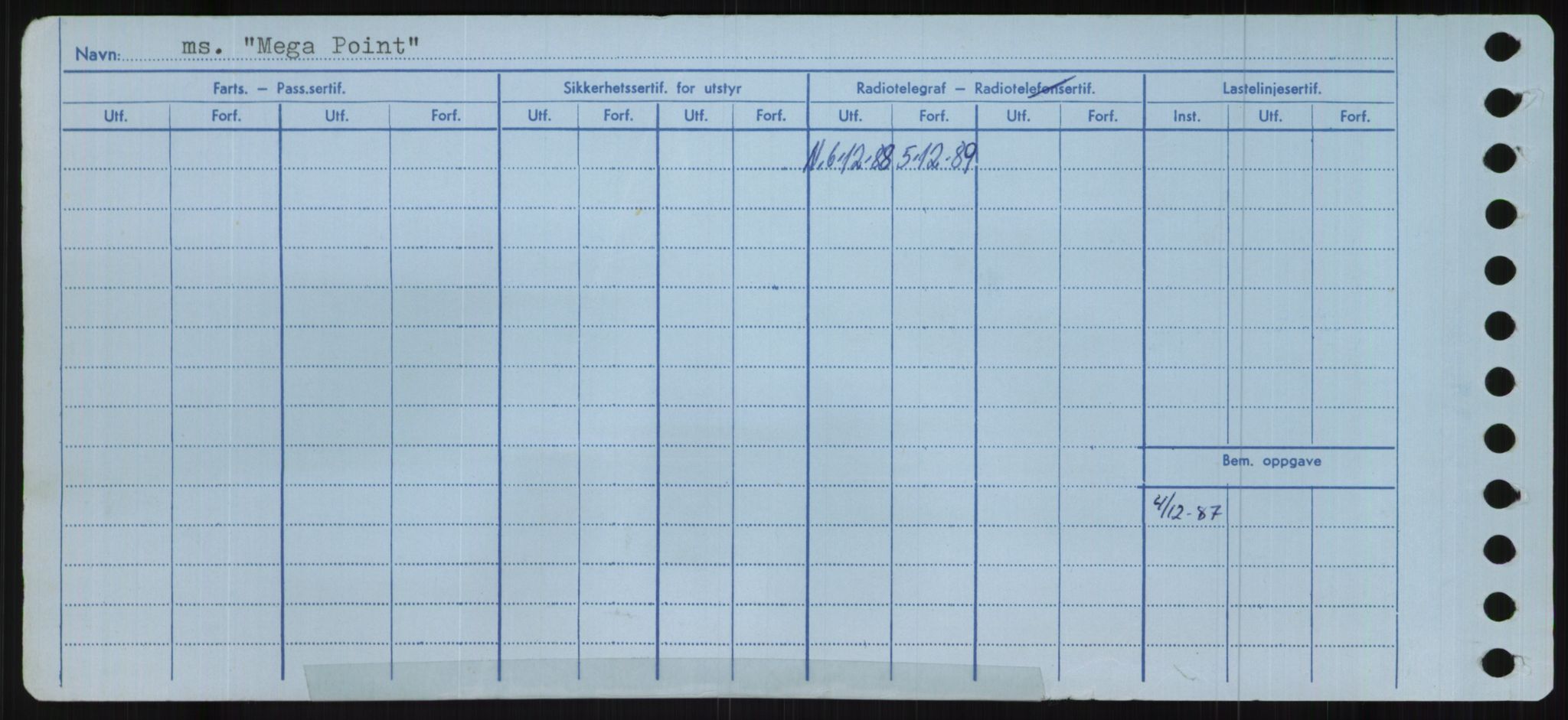 Sjøfartsdirektoratet med forløpere, Skipsmålingen, RA/S-1627/H/Ha/L0004/0001: Fartøy, Mas-R / Fartøy, Mas-Odd, s. 52