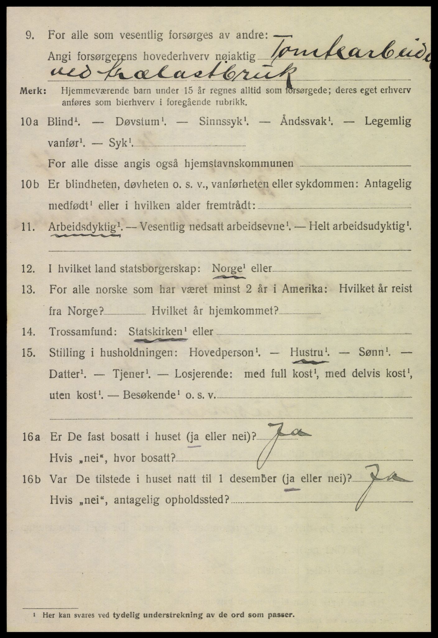 SAT, Folketelling 1920 for 1703 Namsos ladested, 1920, s. 4848