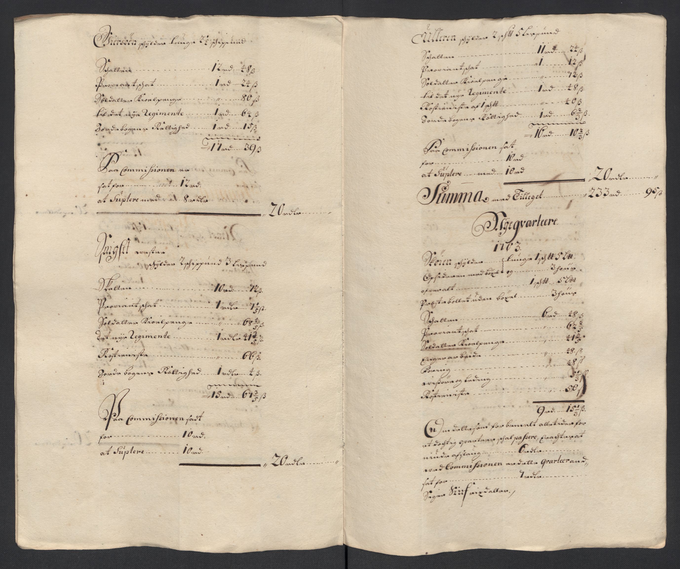 Rentekammeret inntil 1814, Reviderte regnskaper, Fogderegnskap, AV/RA-EA-4092/R13/L0841: Fogderegnskap Solør, Odal og Østerdal, 1703, s. 283