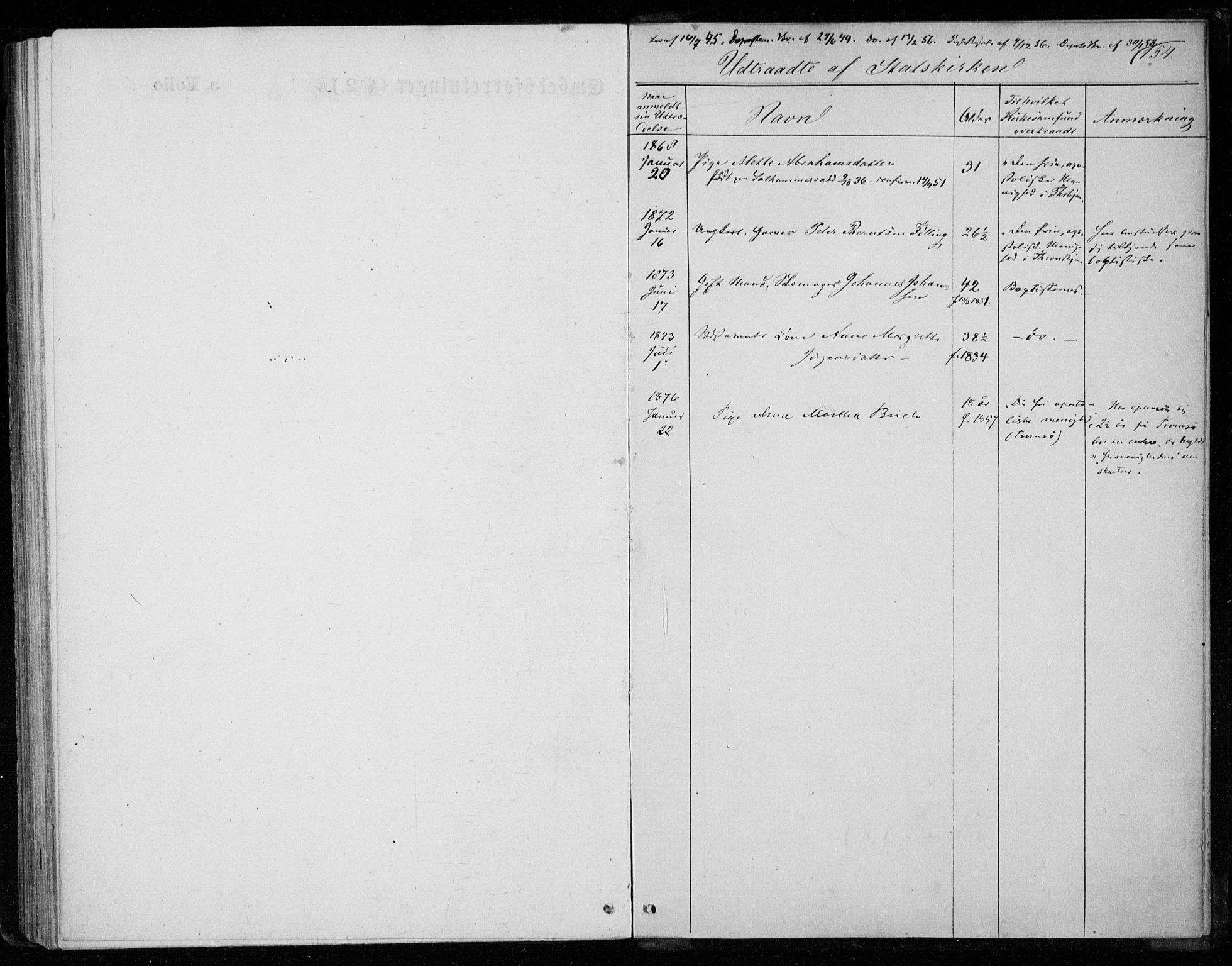 Ministerialprotokoller, klokkerbøker og fødselsregistre - Nord-Trøndelag, SAT/A-1458/720/L0186: Ministerialbok nr. 720A03, 1864-1874, s. 154