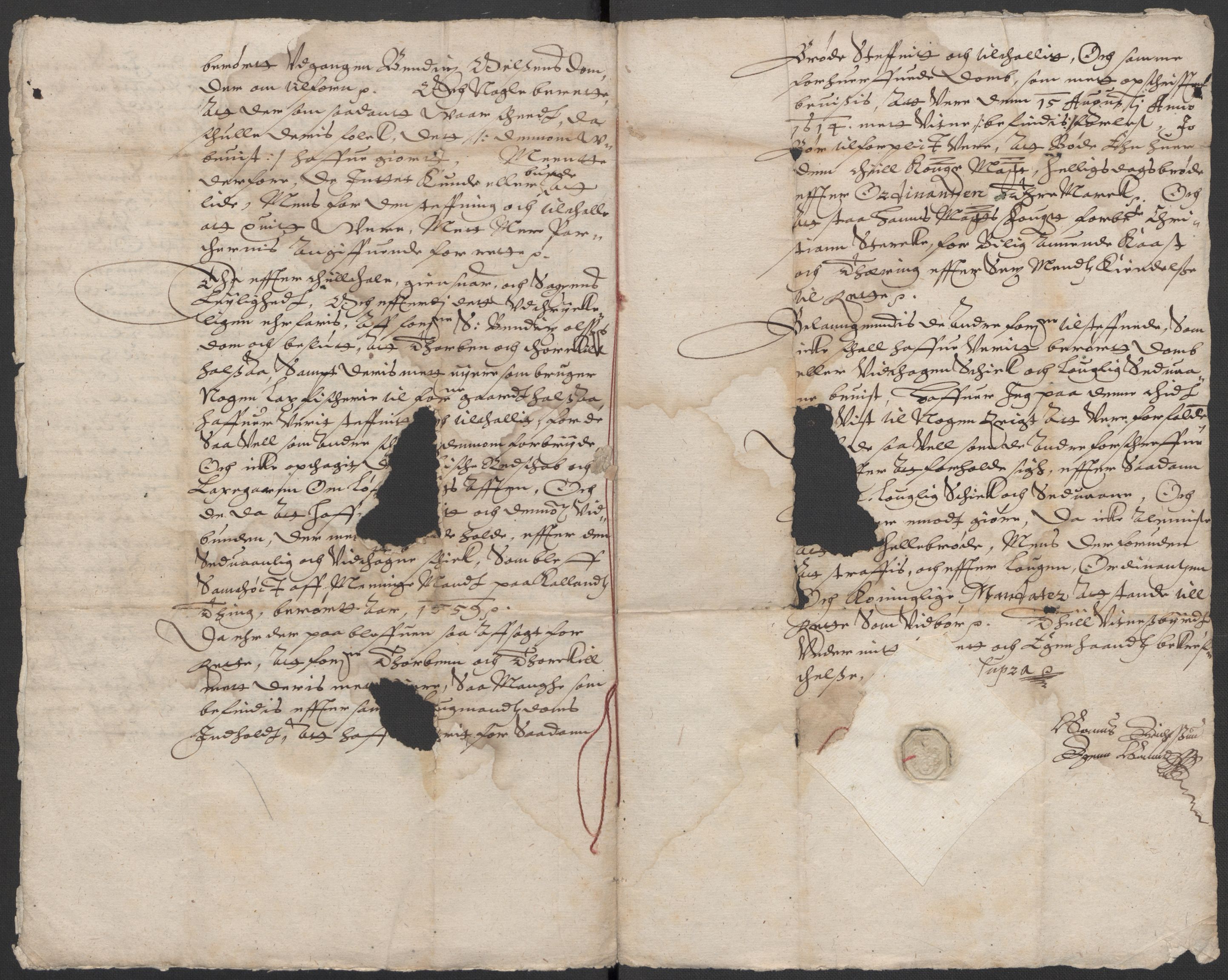 Riksarkivets diplomsamling, AV/RA-EA-5965/F15/L0036: Prestearkiv - Vest-Agder, 1600-1774, s. 7