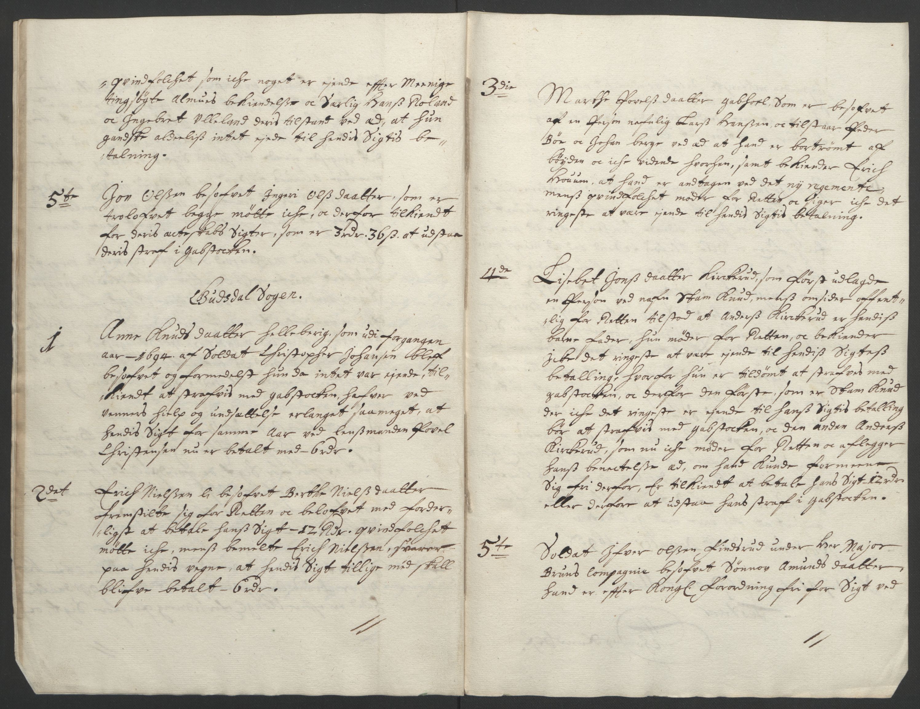 Rentekammeret inntil 1814, Reviderte regnskaper, Fogderegnskap, RA/EA-4092/R17/L1169: Fogderegnskap Gudbrandsdal, 1695, s. 59