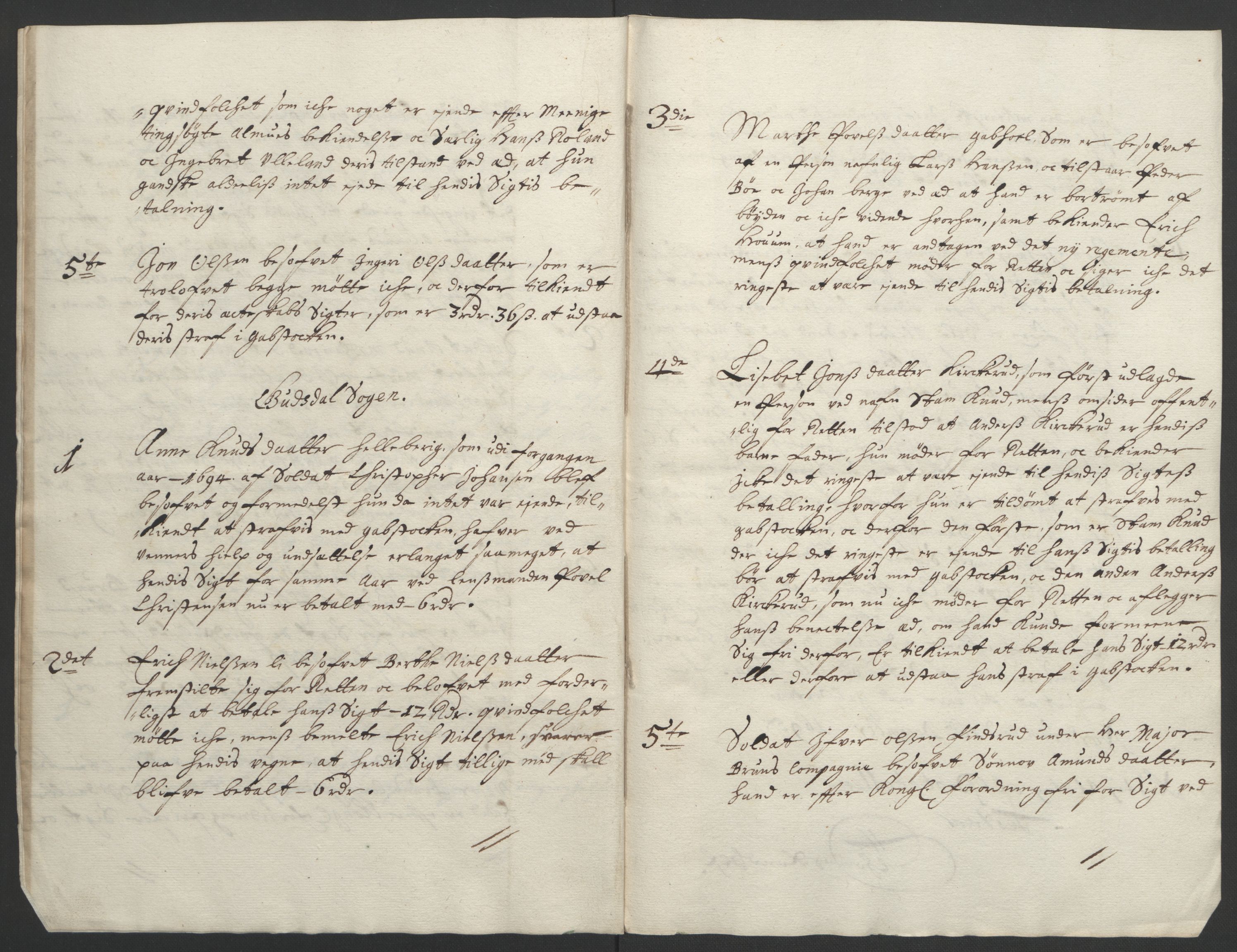 Rentekammeret inntil 1814, Reviderte regnskaper, Fogderegnskap, AV/RA-EA-4092/R17/L1169: Fogderegnskap Gudbrandsdal, 1695, s. 59