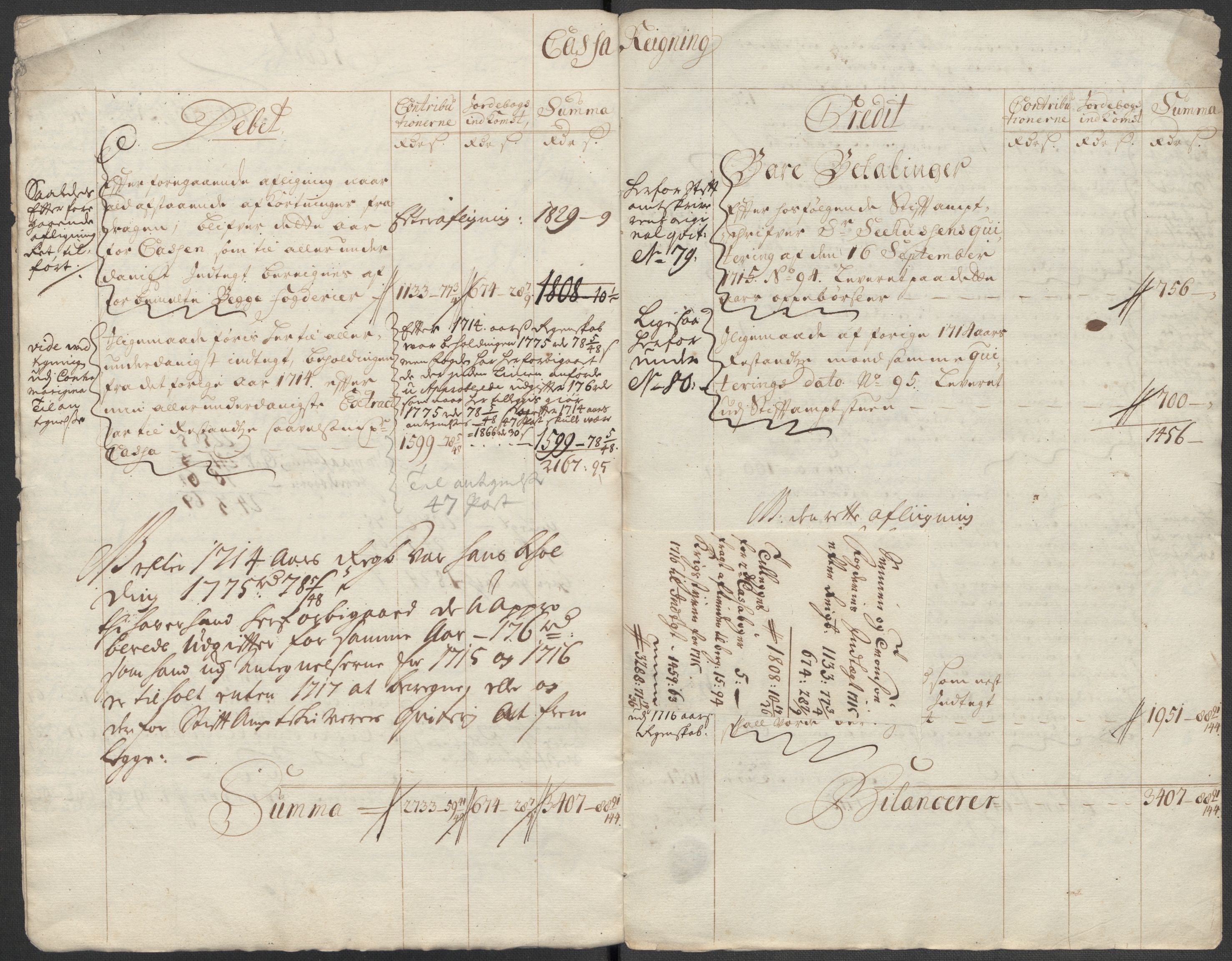 Rentekammeret inntil 1814, Reviderte regnskaper, Fogderegnskap, AV/RA-EA-4092/R68/L4761: Fogderegnskap Senja og Troms, 1715, s. 11