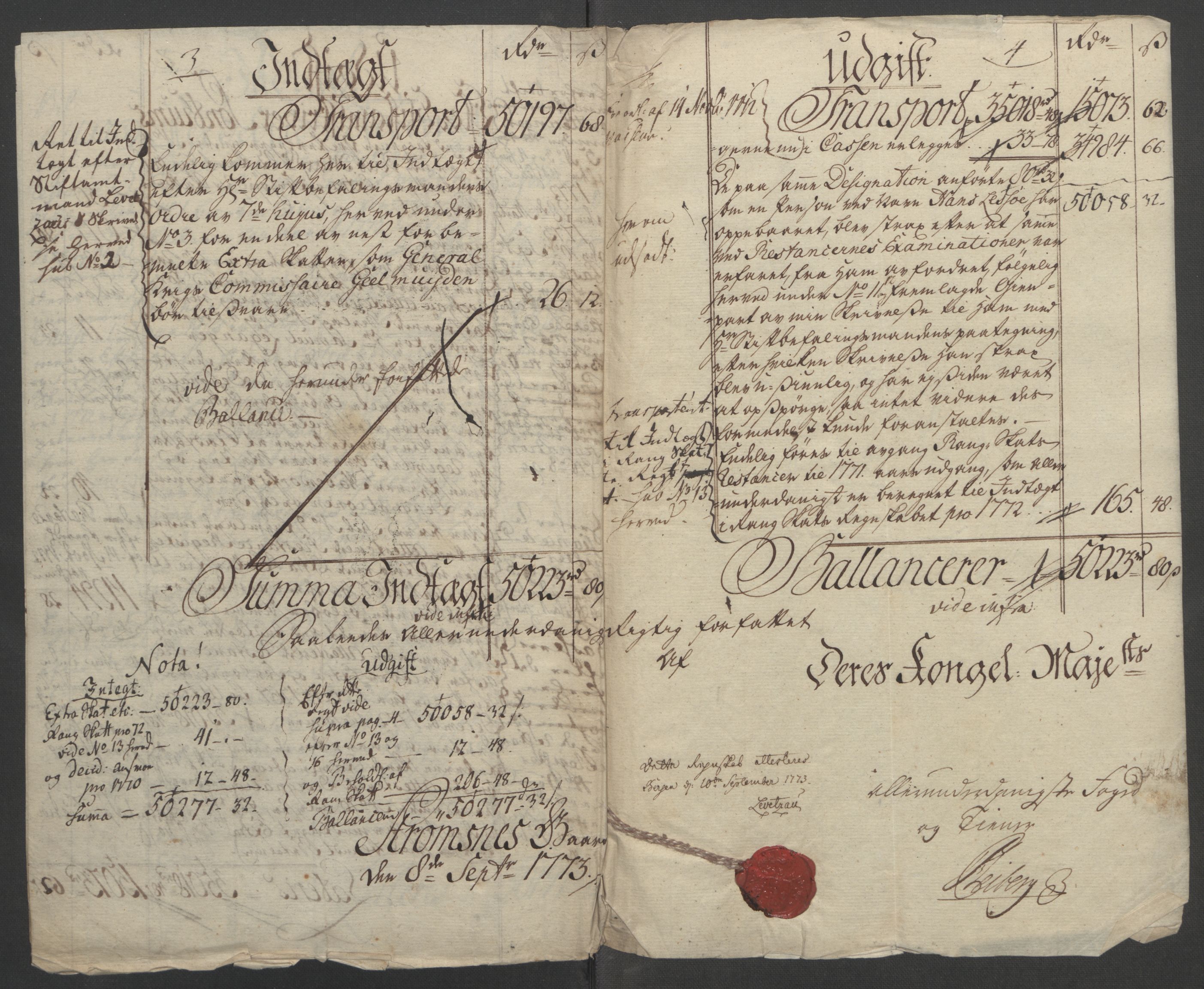 Rentekammeret inntil 1814, Reviderte regnskaper, Fogderegnskap, RA/EA-4092/R51/L3303: Ekstraskatten Nordhordland og Voss, 1762-1772, s. 667