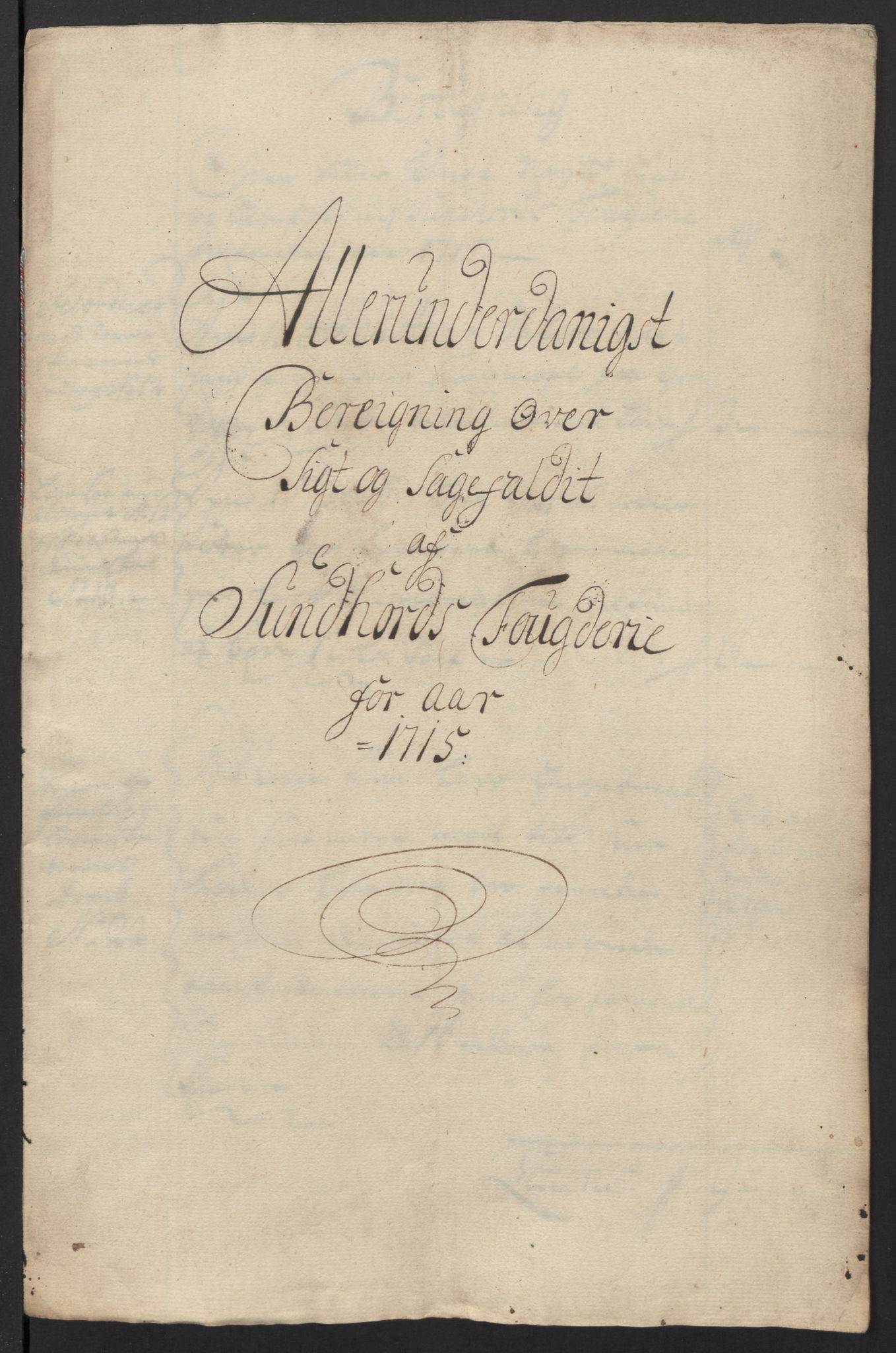 Rentekammeret inntil 1814, Reviderte regnskaper, Fogderegnskap, RA/EA-4092/R48/L2991: Fogderegnskap Sunnhordland og Hardanger, 1715, s. 158