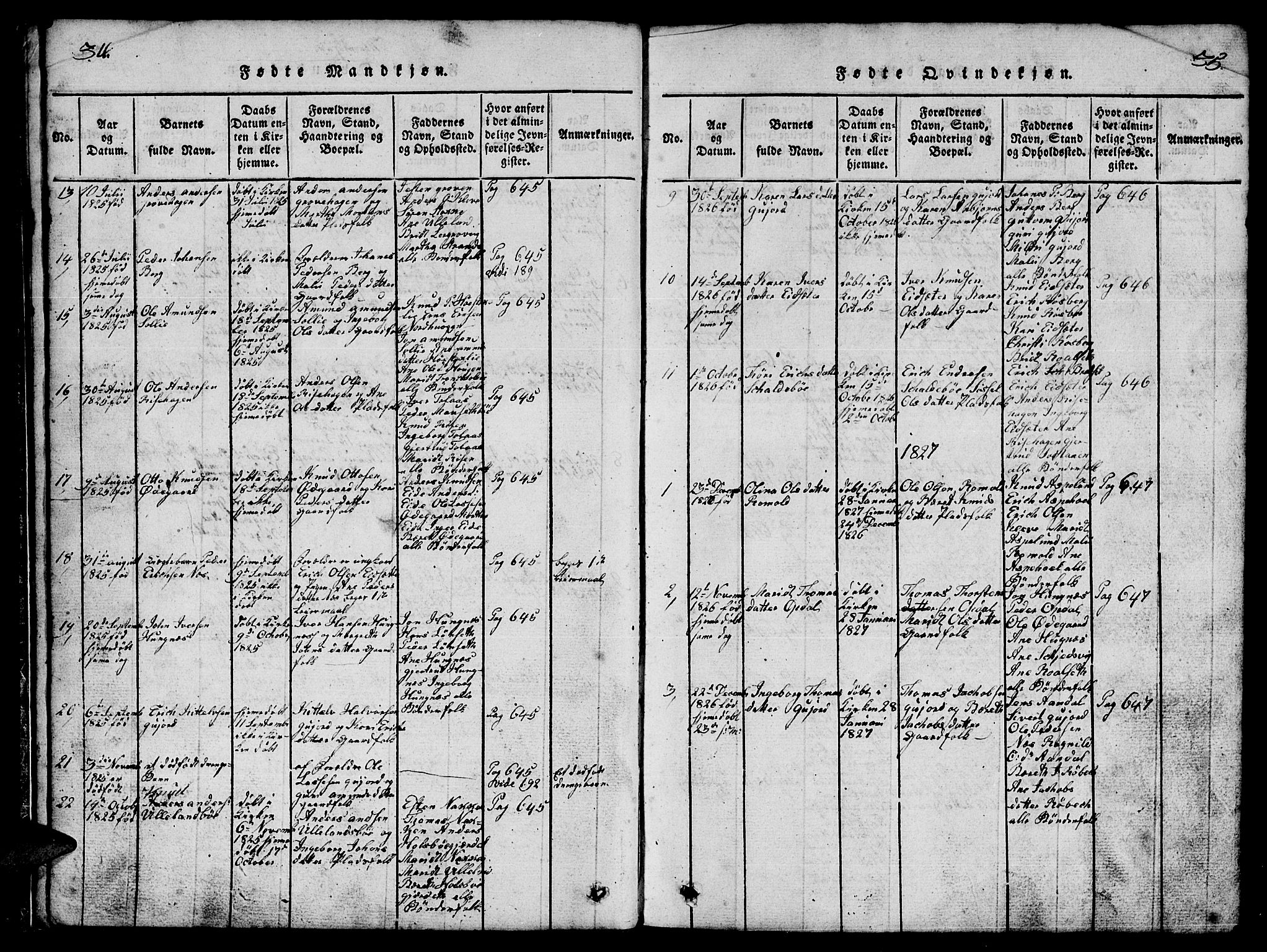 Ministerialprotokoller, klokkerbøker og fødselsregistre - Møre og Romsdal, AV/SAT-A-1454/557/L0683: Klokkerbok nr. 557C01, 1818-1862, s. 34-35