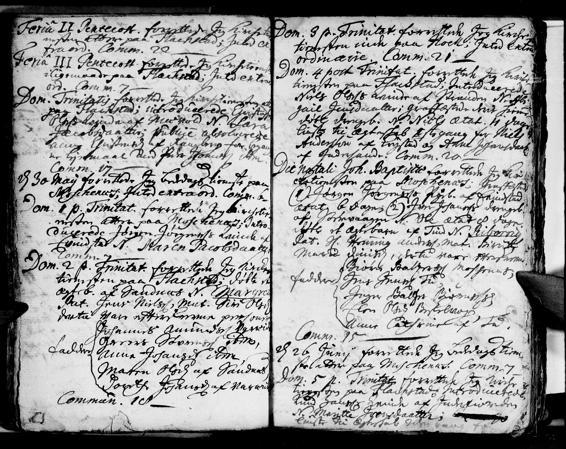 Ministerialprotokoller, klokkerbøker og fødselsregistre - Nordland, AV/SAT-A-1459/881/L1162: Residerende kapellans bok nr. 881B01, 1704-1748