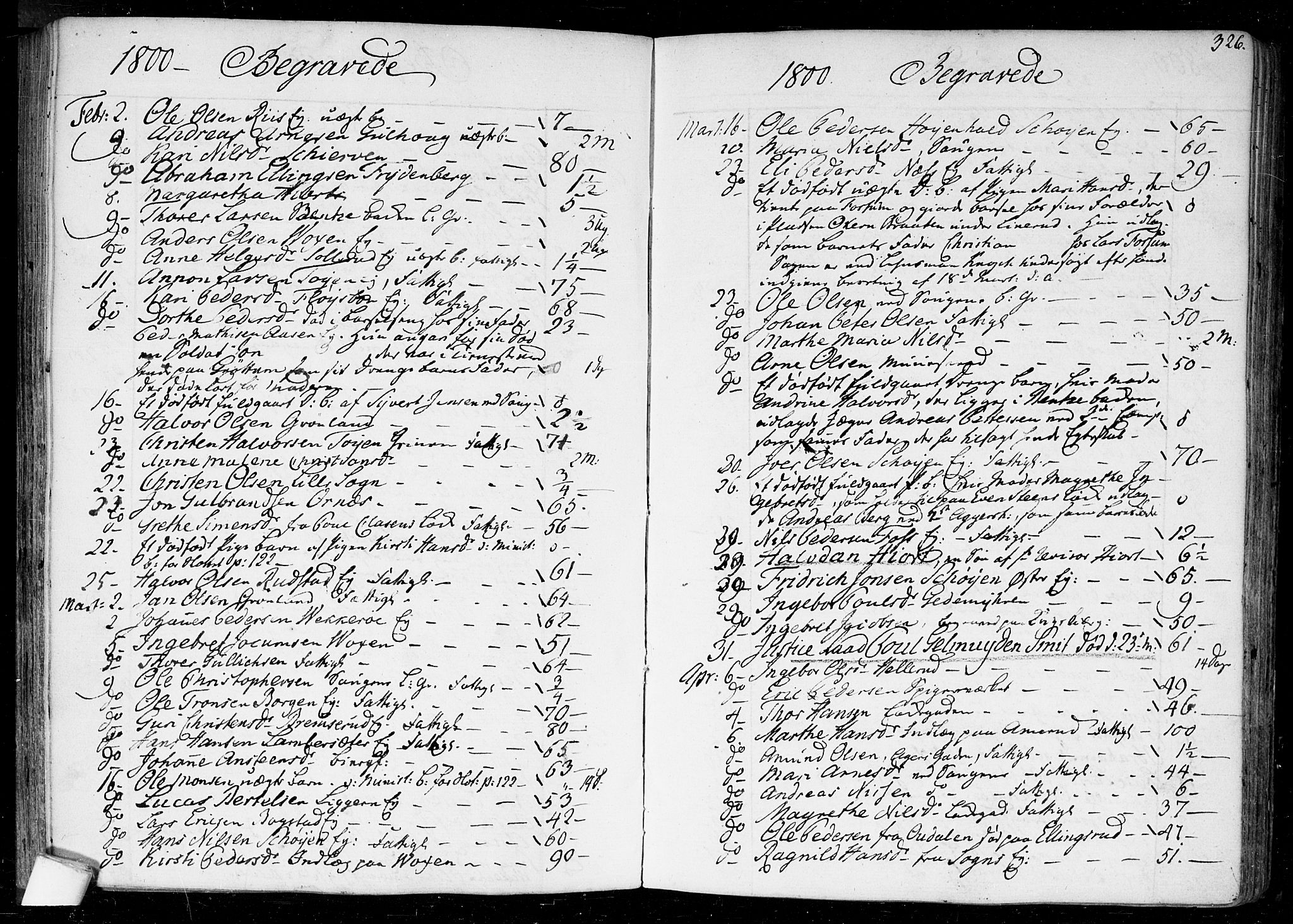 Aker prestekontor kirkebøker, SAO/A-10861/F/L0010: Ministerialbok nr. 10, 1786-1809, s. 326