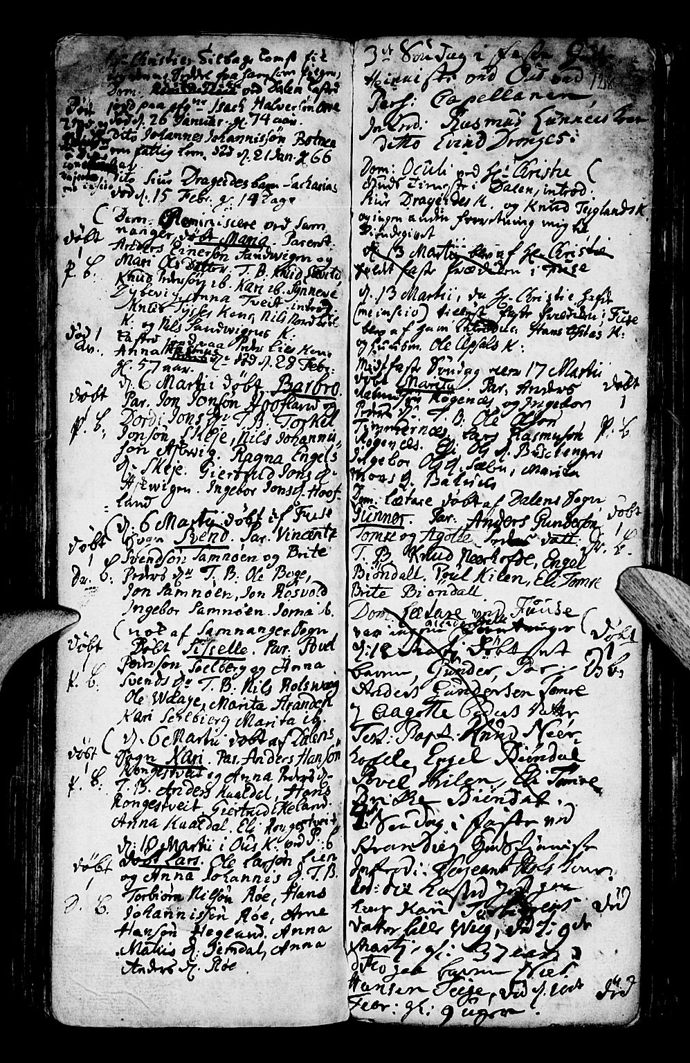 Os sokneprestembete, SAB/A-99929: Ministerialbok nr. A 9, 1766-1779, s. 128