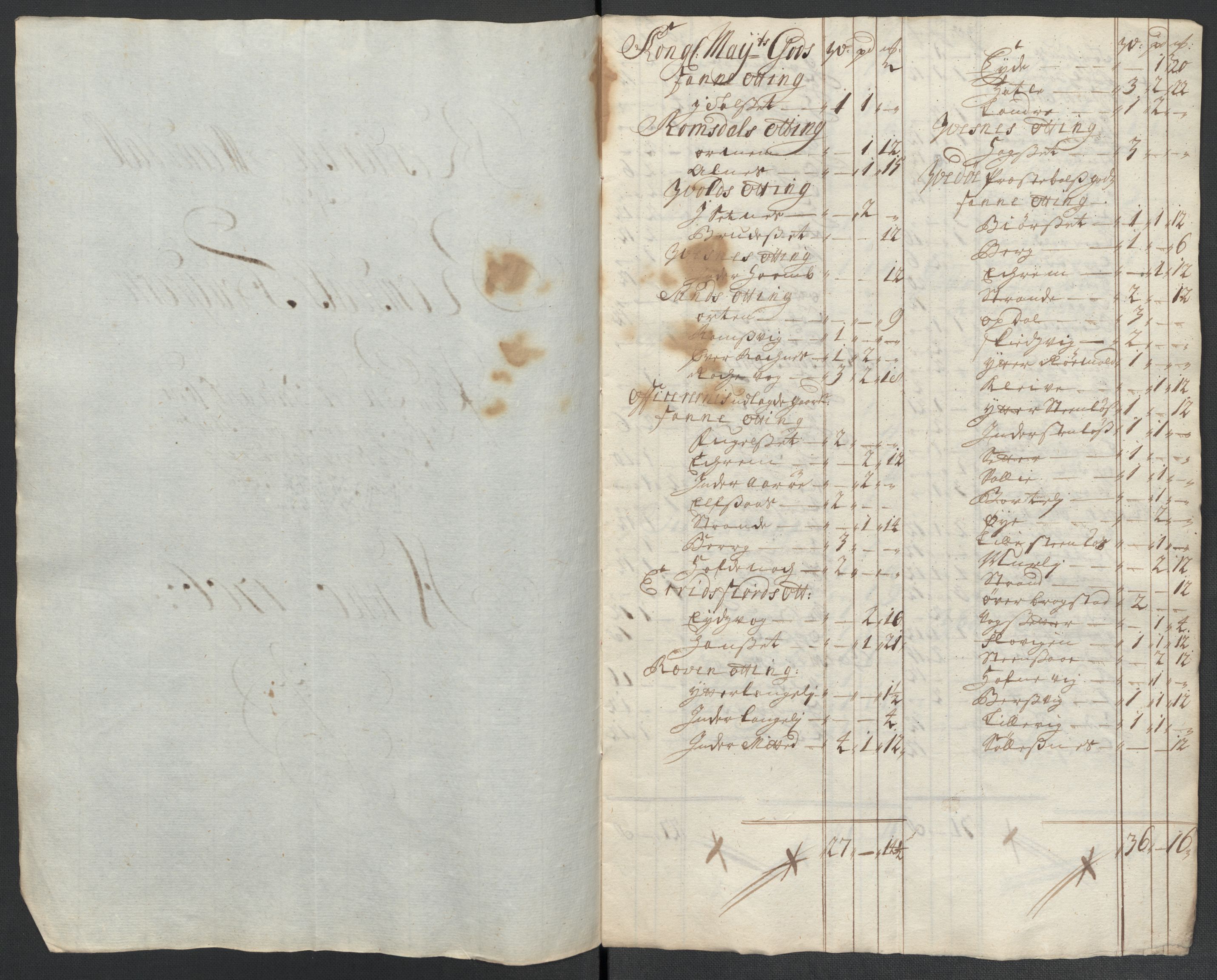 Rentekammeret inntil 1814, Reviderte regnskaper, Fogderegnskap, RA/EA-4092/R55/L3657: Fogderegnskap Romsdal, 1706, s. 158