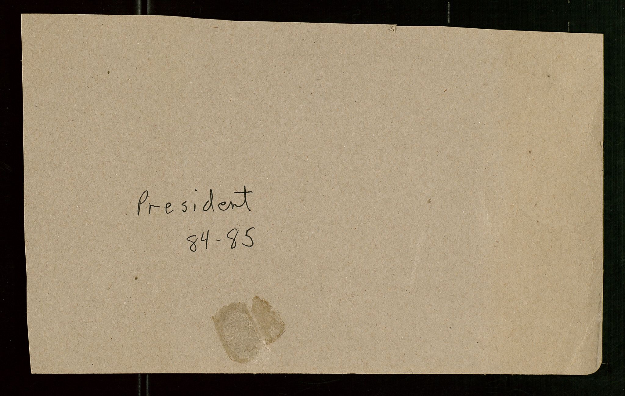 PA 1547 - Petroleum Wives Club, AV/SAST-A-101974/D/Da/L0002: President's file, 1980-1985