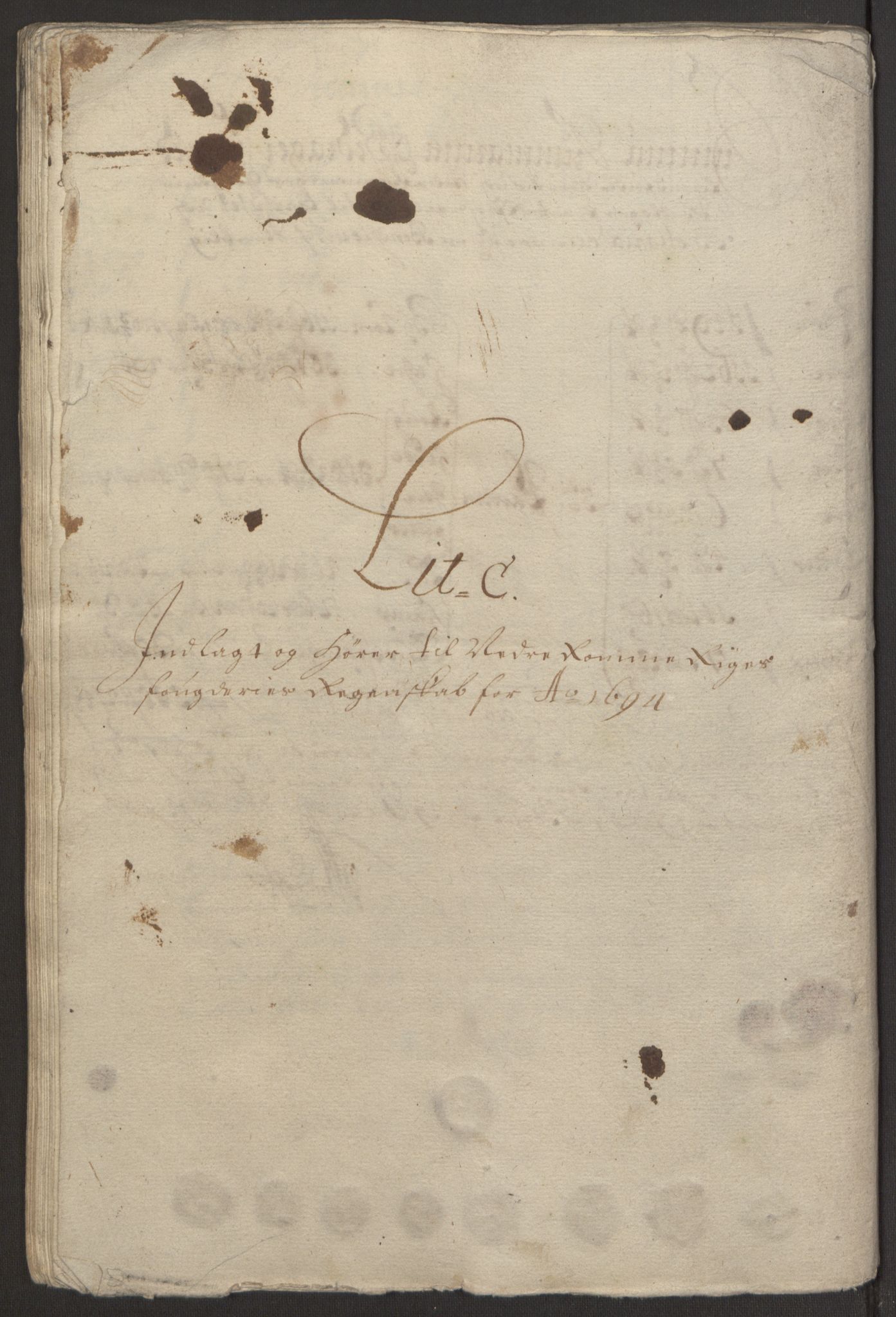 Rentekammeret inntil 1814, Reviderte regnskaper, Fogderegnskap, AV/RA-EA-4092/R11/L0579: Fogderegnskap Nedre Romerike, 1694-1695, s. 59