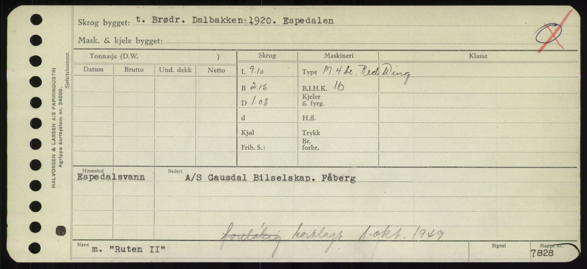 Sjøfartsdirektoratet med forløpere, Skipsmålingen, RA/S-1627/H/Hd/L0031: Fartøy, Rju-Sam, s. 345