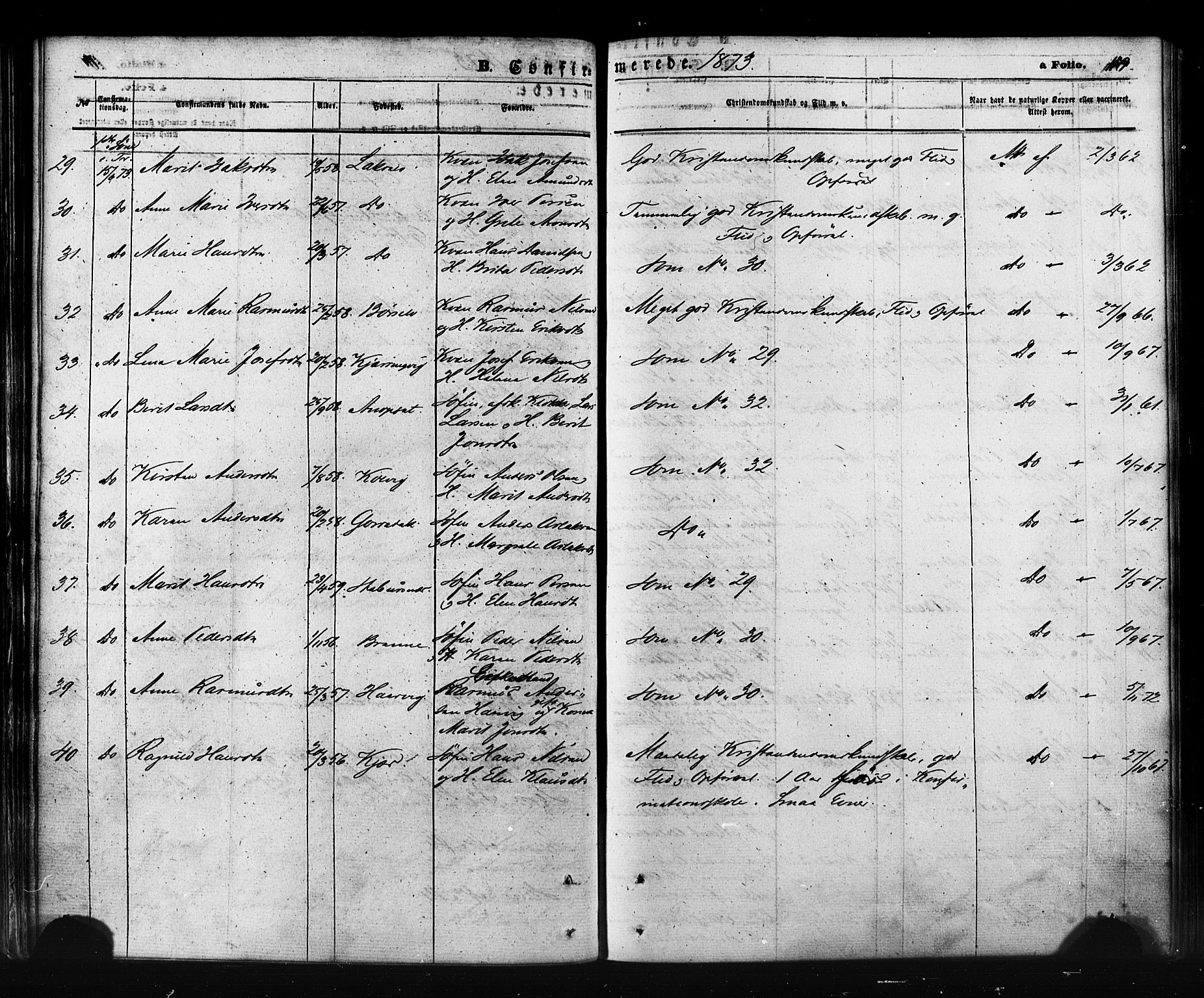 Kistrand/Porsanger sokneprestembete, AV/SATØ-S-1351/H/Ha/L0005.kirke: Ministerialbok nr. 5, 1860-1874, s. 110