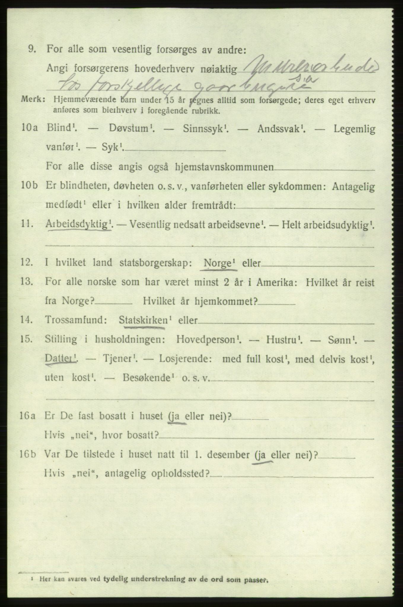 SAB, Folketelling 1920 for 1211 Etne herred, 1920, s. 1846