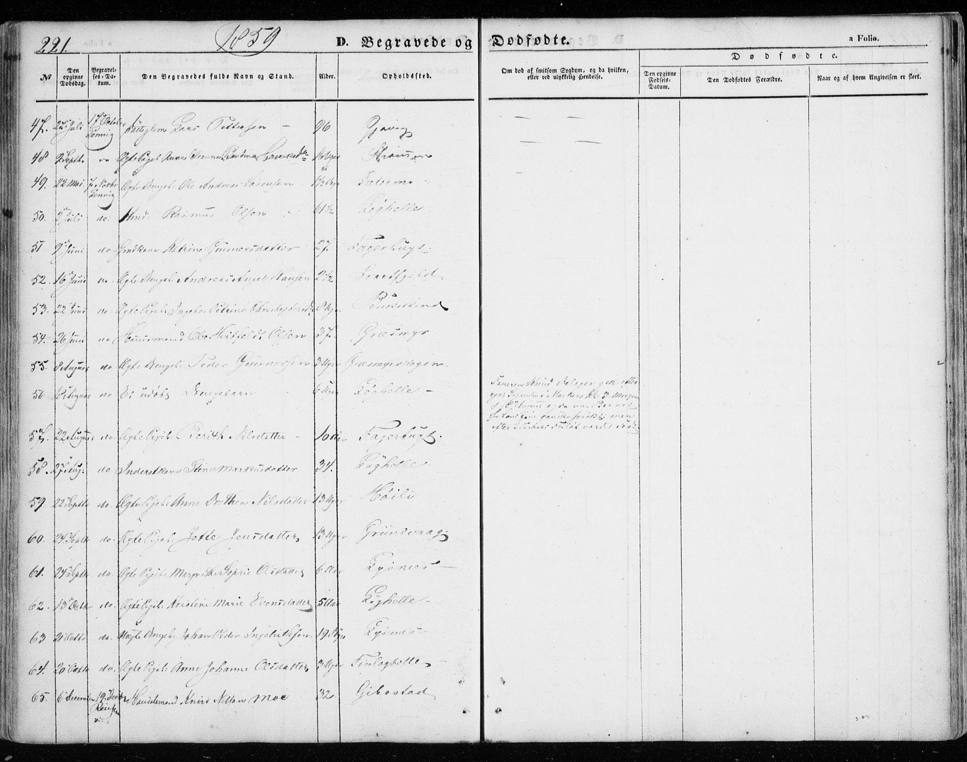 Lenvik sokneprestembete, AV/SATØ-S-1310/H/Ha/Haa/L0007kirke: Ministerialbok nr. 7, 1855-1865, s. 221