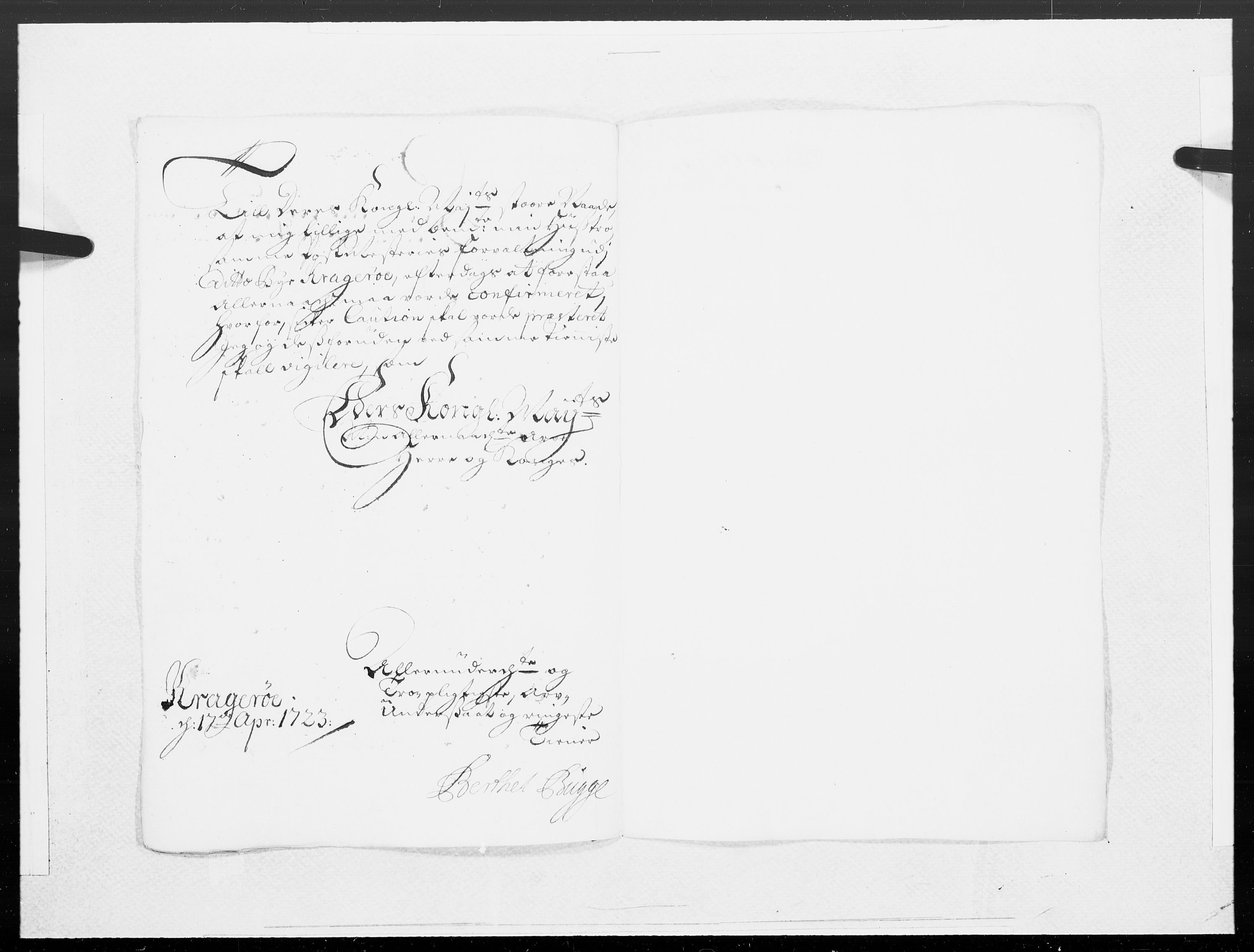 Danske Kanselli 1572-1799, RA/EA-3023/F/Fc/Fcc/Fcca/L0093: Norske innlegg 1572-1799, 1723, s. 237