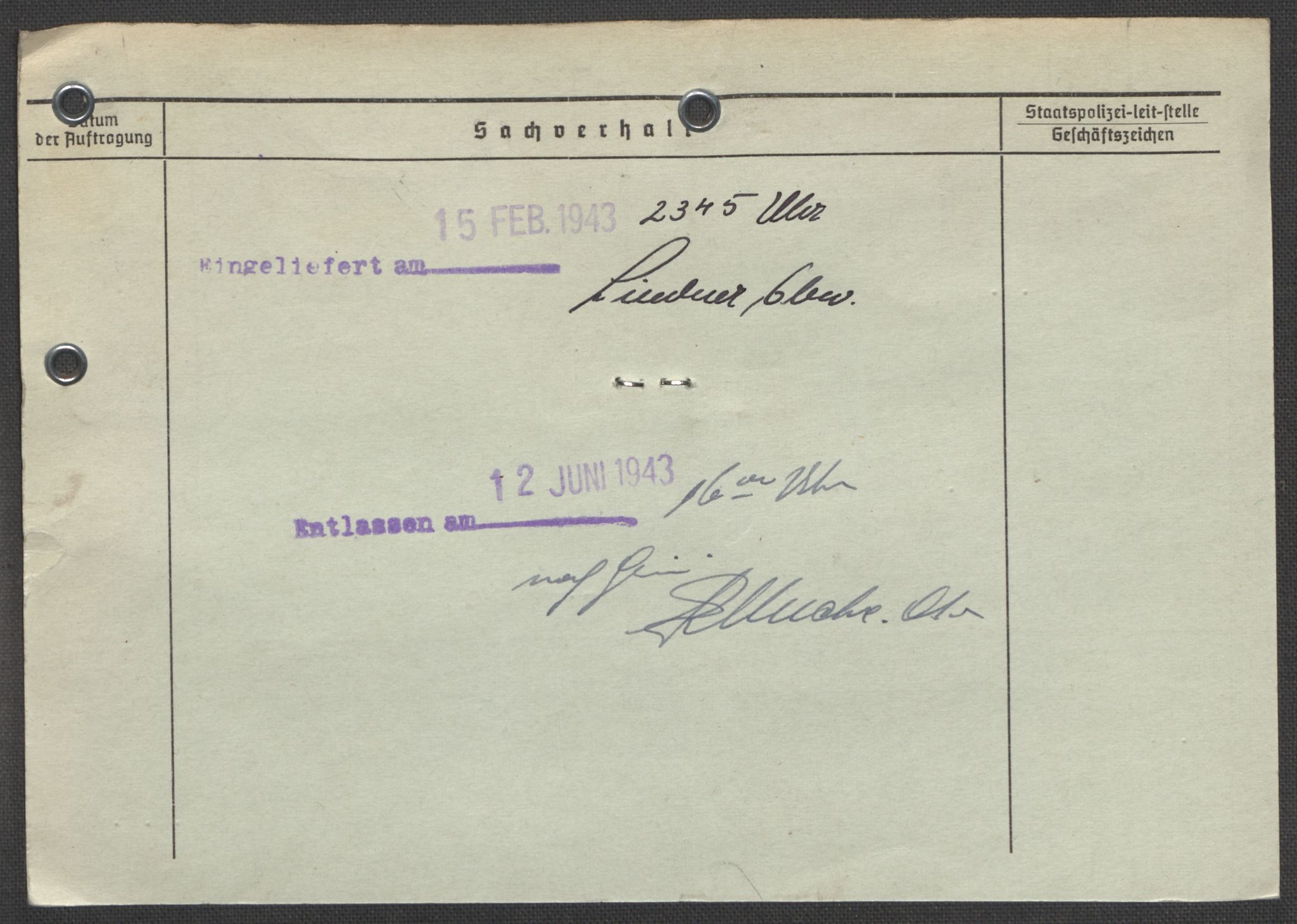 Befehlshaber der Sicherheitspolizei und des SD, AV/RA-RAFA-5969/E/Ea/Eaa/L0008: Register over norske fanger i Møllergata 19: Oelze-Ru, 1940-1945, s. 981