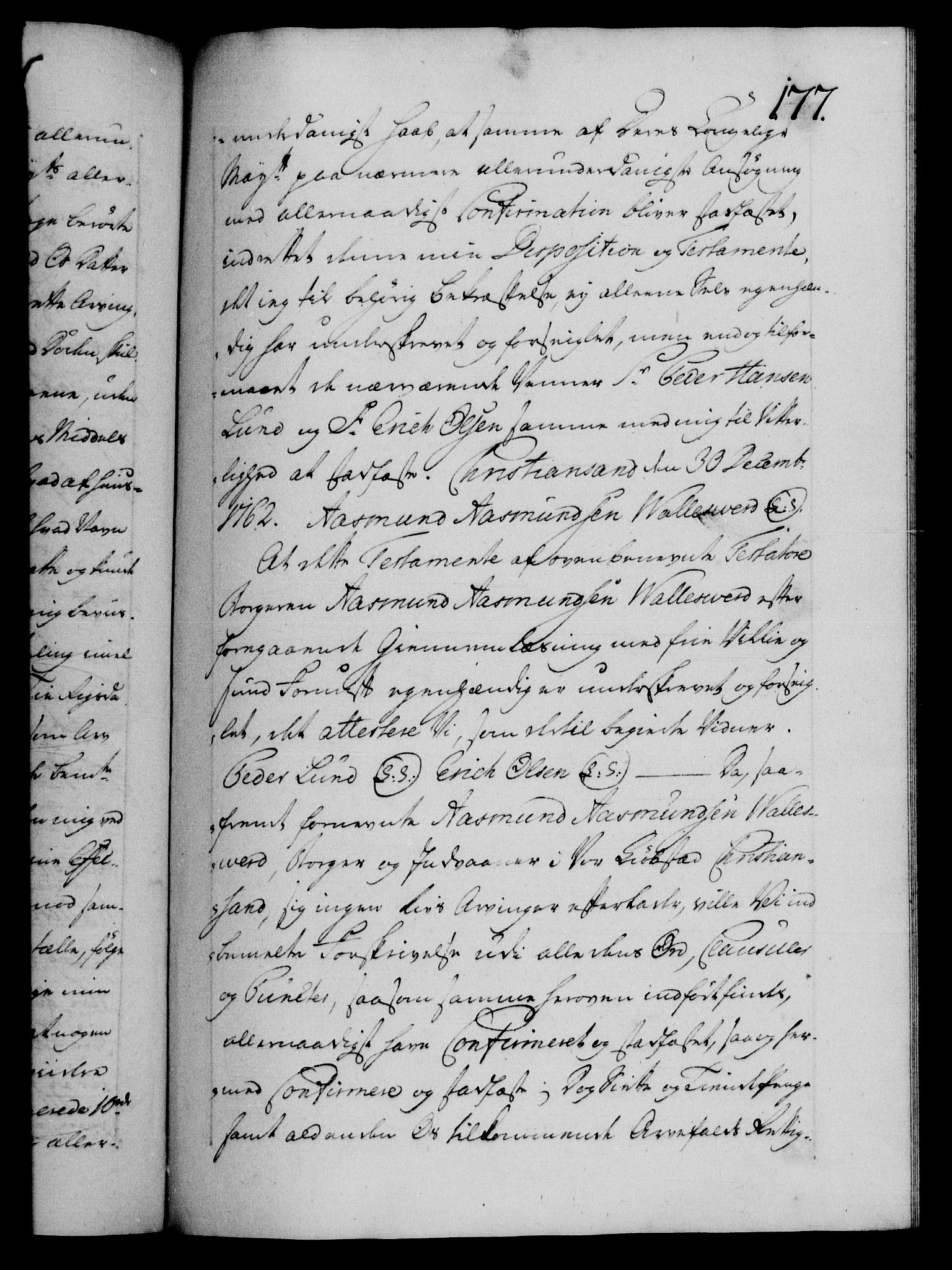 Danske Kanselli 1572-1799, AV/RA-EA-3023/F/Fc/Fca/Fcaa/L0043: Norske registre, 1766-1768, s. 177a