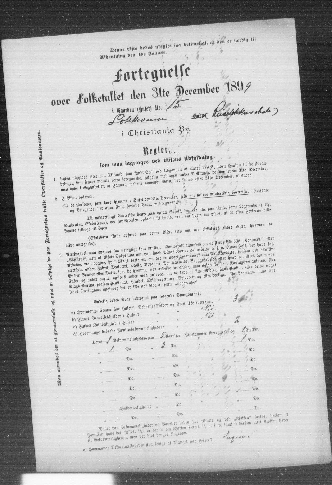 OBA, Kommunal folketelling 31.12.1899 for Kristiania kjøpstad, 1899, s. 7748