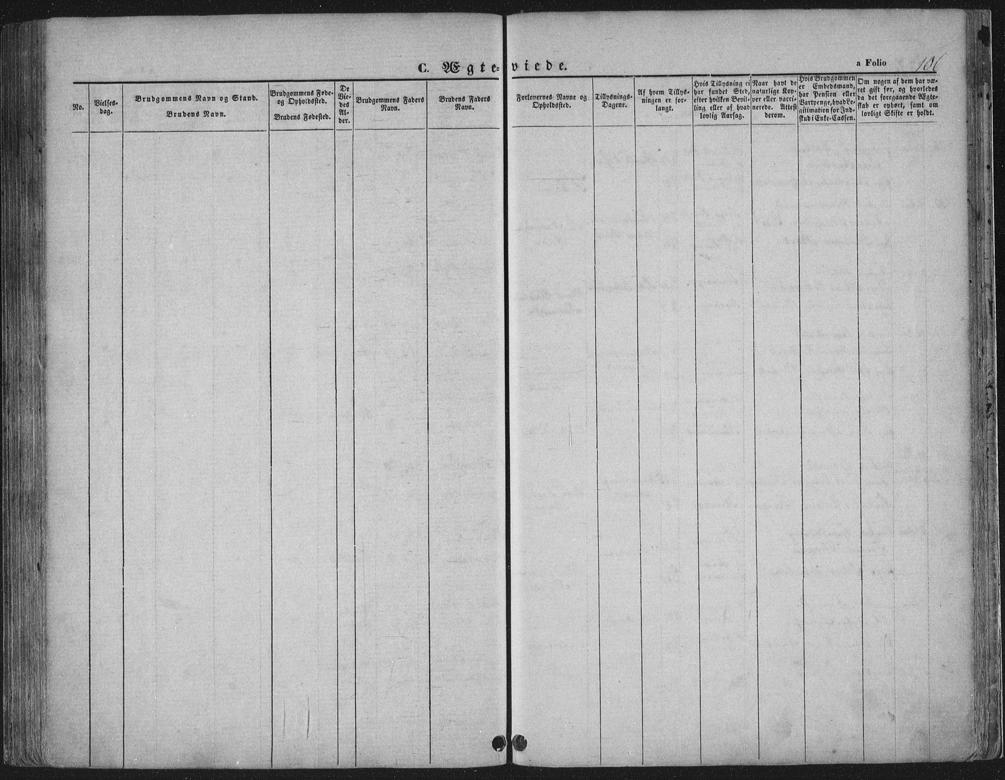 Domkirken sokneprestkontor, SAST/A-101812/001/30/30BA/L0019: Ministerialbok nr. A 18, 1857-1877, s. 106