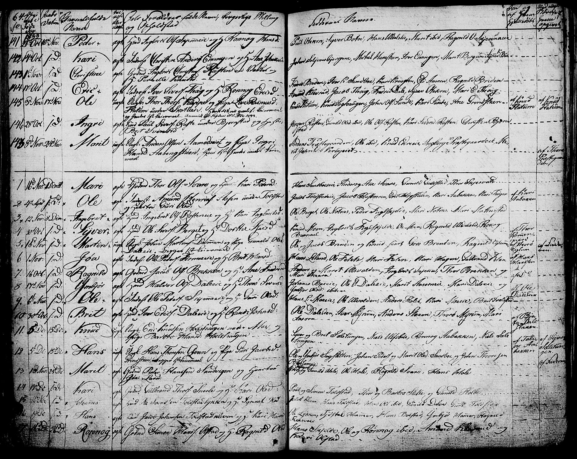 Vågå prestekontor, AV/SAH-PREST-076/H/Ha/Haa/L0004: Ministerialbok nr. 4 /1, 1827-1842, s. 64