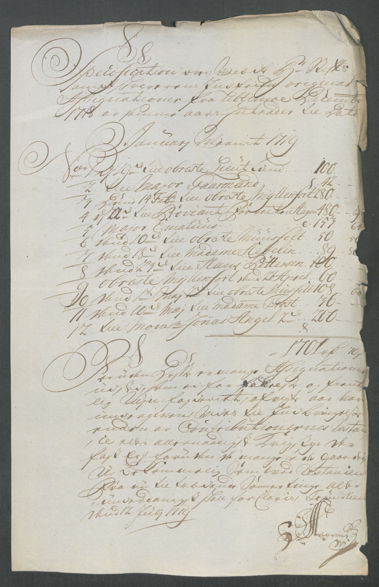 Rentekammeret inntil 1814, Reviderte regnskaper, Fogderegnskap, RA/EA-4092/R62/L4208: Fogderegnskap Stjørdal og Verdal, 1718, s. 313