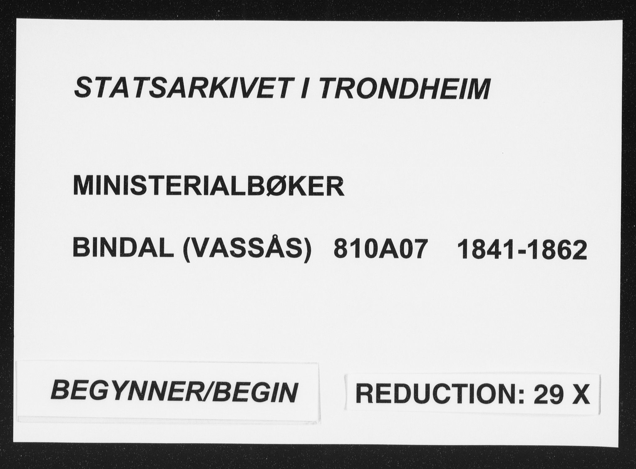 Ministerialprotokoller, klokkerbøker og fødselsregistre - Nordland, AV/SAT-A-1459/810/L0144: Ministerialbok nr. 810A07 /1, 1841-1862