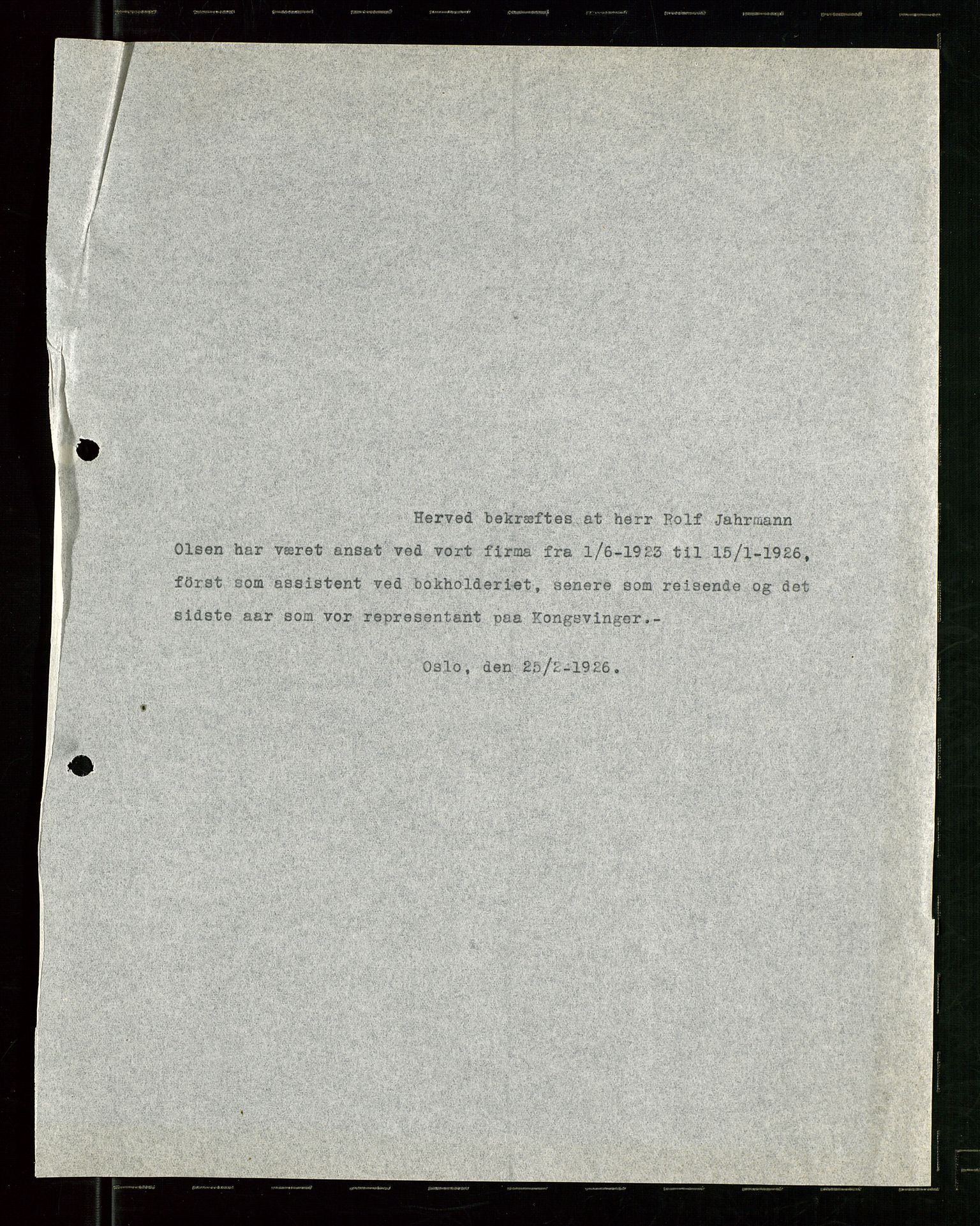 Pa 1521 - A/S Norske Shell, AV/SAST-A-101915/E/Ea/Eaa/L0024: Sjefskorrespondanse, 1926, s. 449