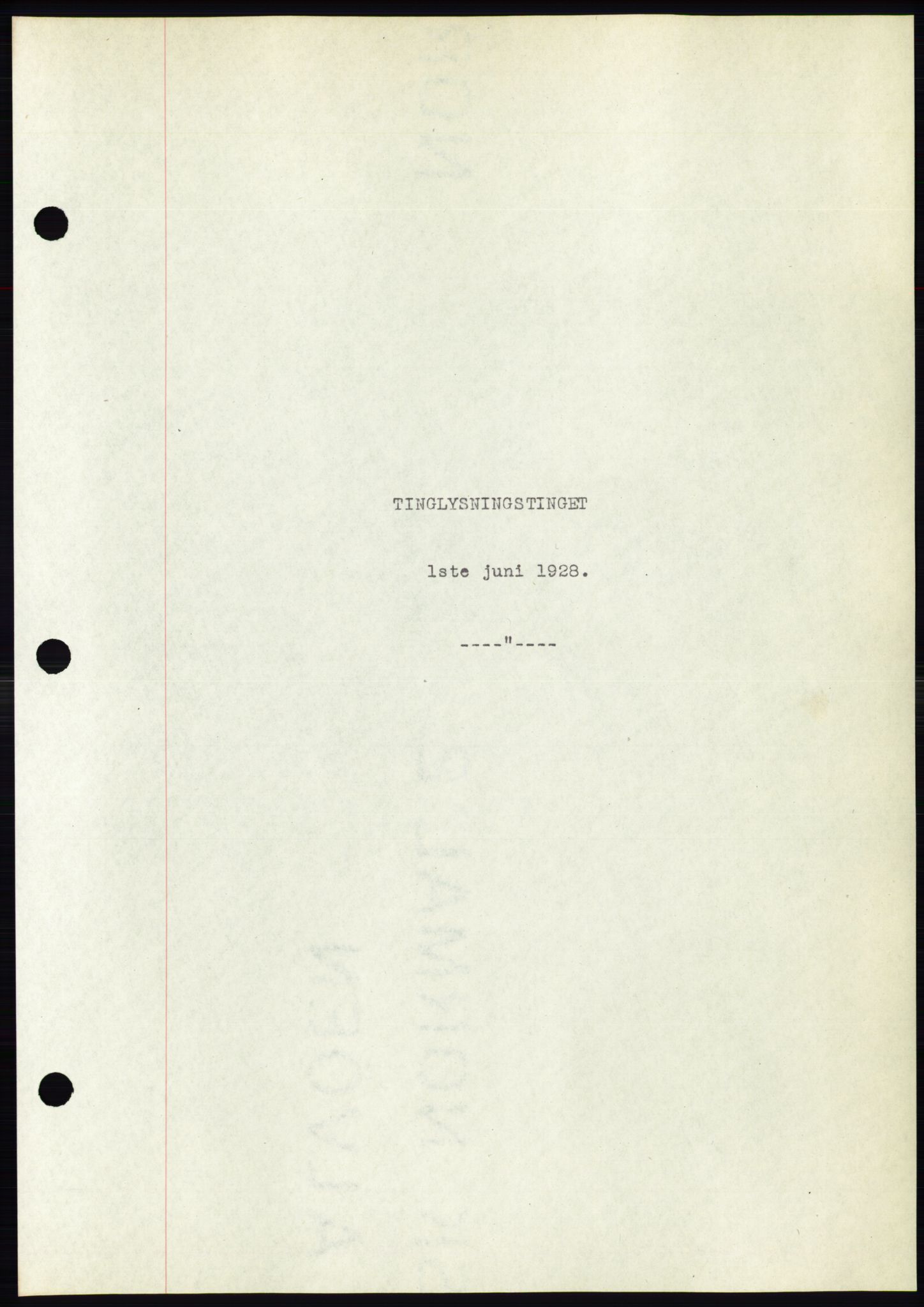 Ålesund byfogd, AV/SAT-A-4384: Pantebok nr. 24, 1928-1929, Tingl.dato: 01.06.1928