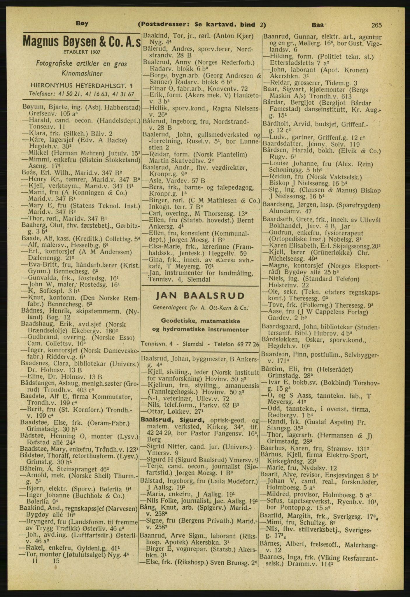 Kristiania/Oslo adressebok, PUBL/-, 1959-1960, s. 265