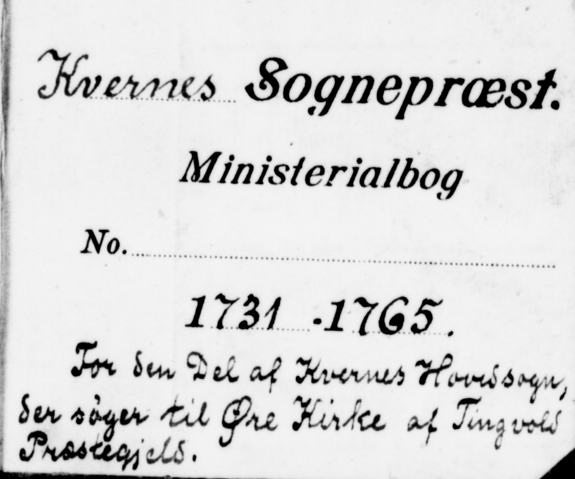 Ministerialprotokoller, klokkerbøker og fødselsregistre - Møre og Romsdal, SAT/A-1454/584/L0961: Ministerialbok nr. 584A01, 1731-1765