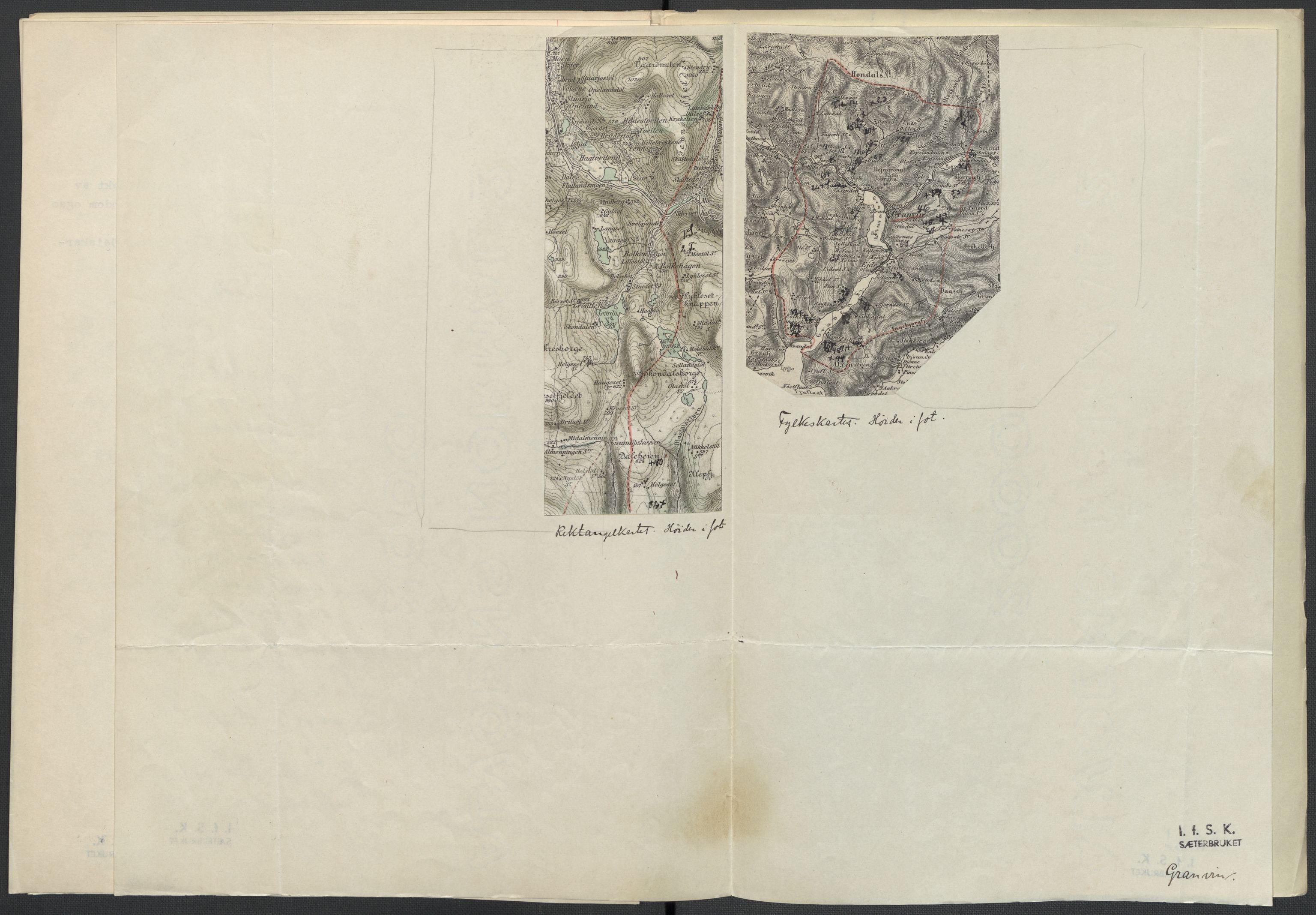 Instituttet for sammenlignende kulturforskning, AV/RA-PA-0424/F/Fc/L0010/0003: Eske B10: / Hordaland (perm XXVII), 1933-1936