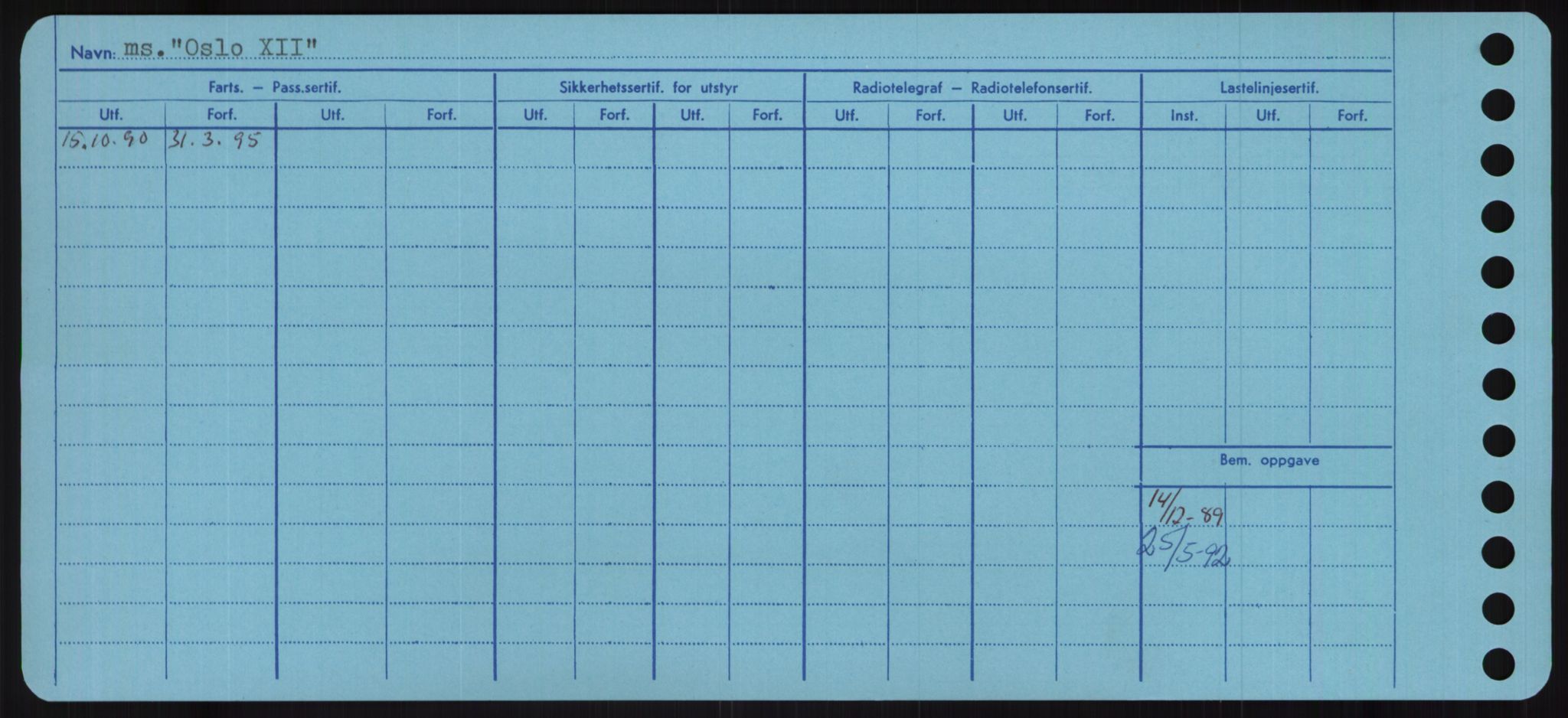 Sjøfartsdirektoratet med forløpere, Skipsmålingen, RA/S-1627/H/Ha/L0004/0002: Fartøy, Mas-R / Fartøy, Odin-R, s. 172