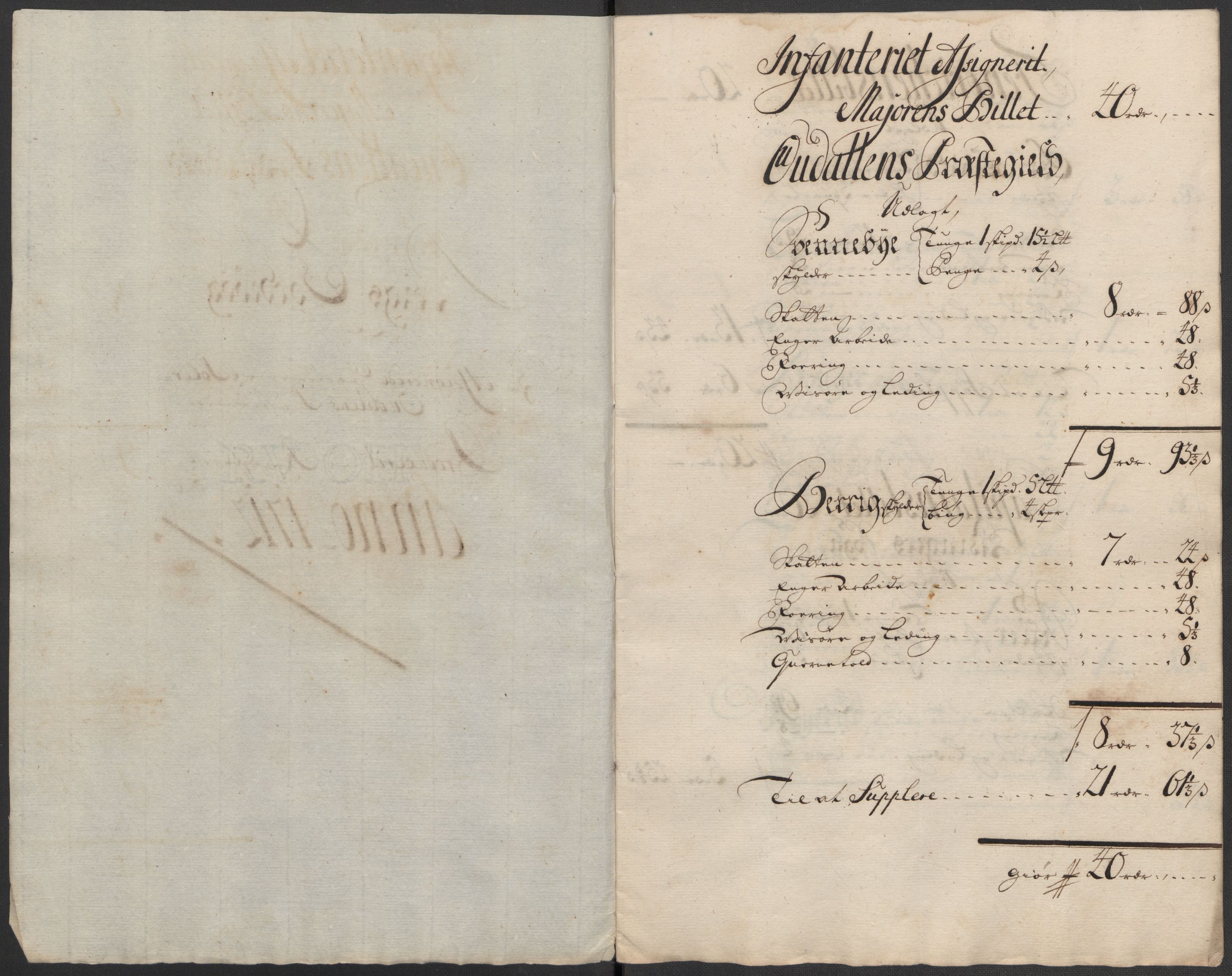 Rentekammeret inntil 1814, Reviderte regnskaper, Fogderegnskap, AV/RA-EA-4092/R13/L0849: Fogderegnskap Solør, Odal og Østerdal, 1712, s. 329