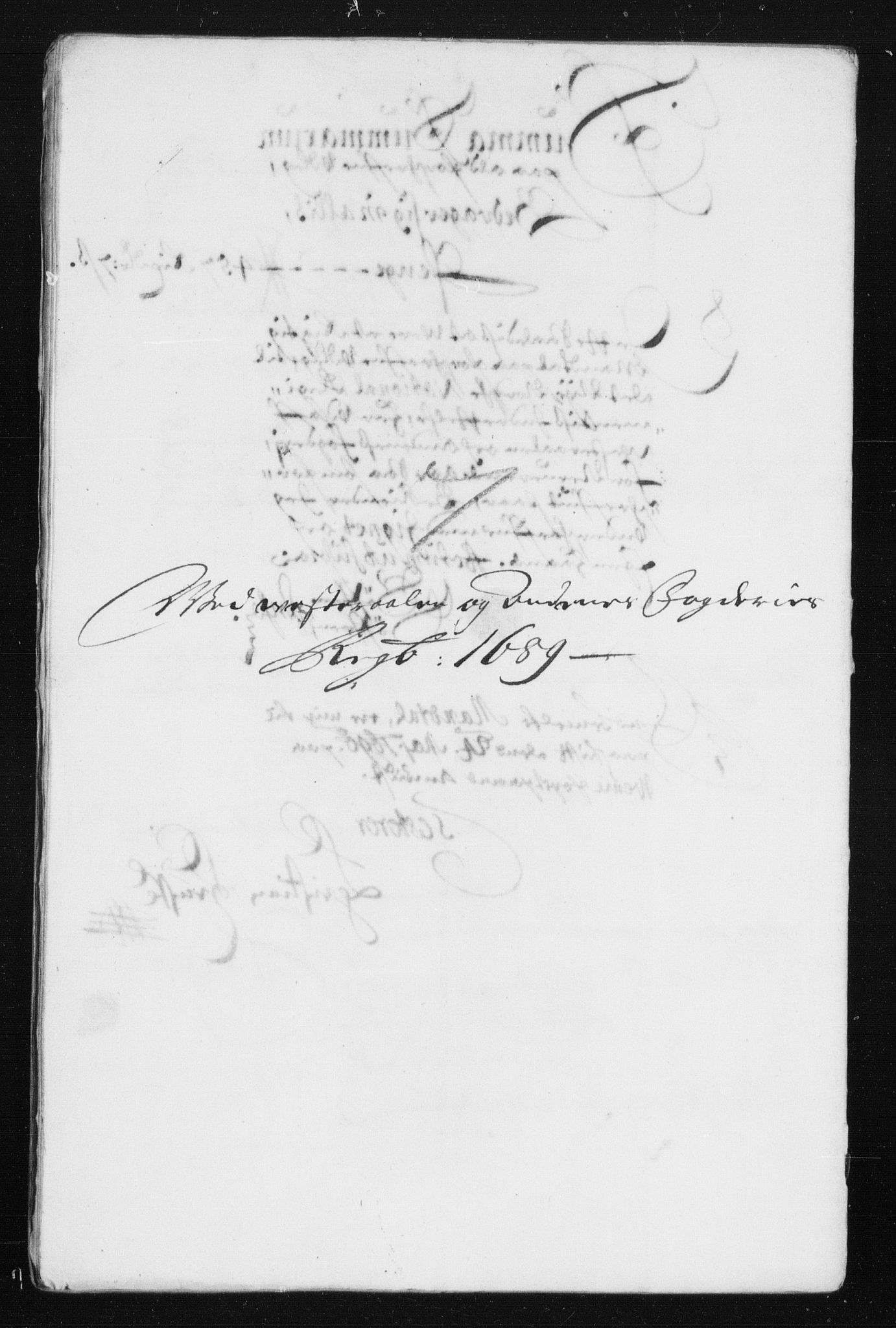 Rentekammeret inntil 1814, Reviderte regnskaper, Stiftamtstueregnskaper, Trondheim stiftamt og Nordland amt, AV/RA-EA-6044/R/Rh/L0014: Nordland amt, 1687-1689