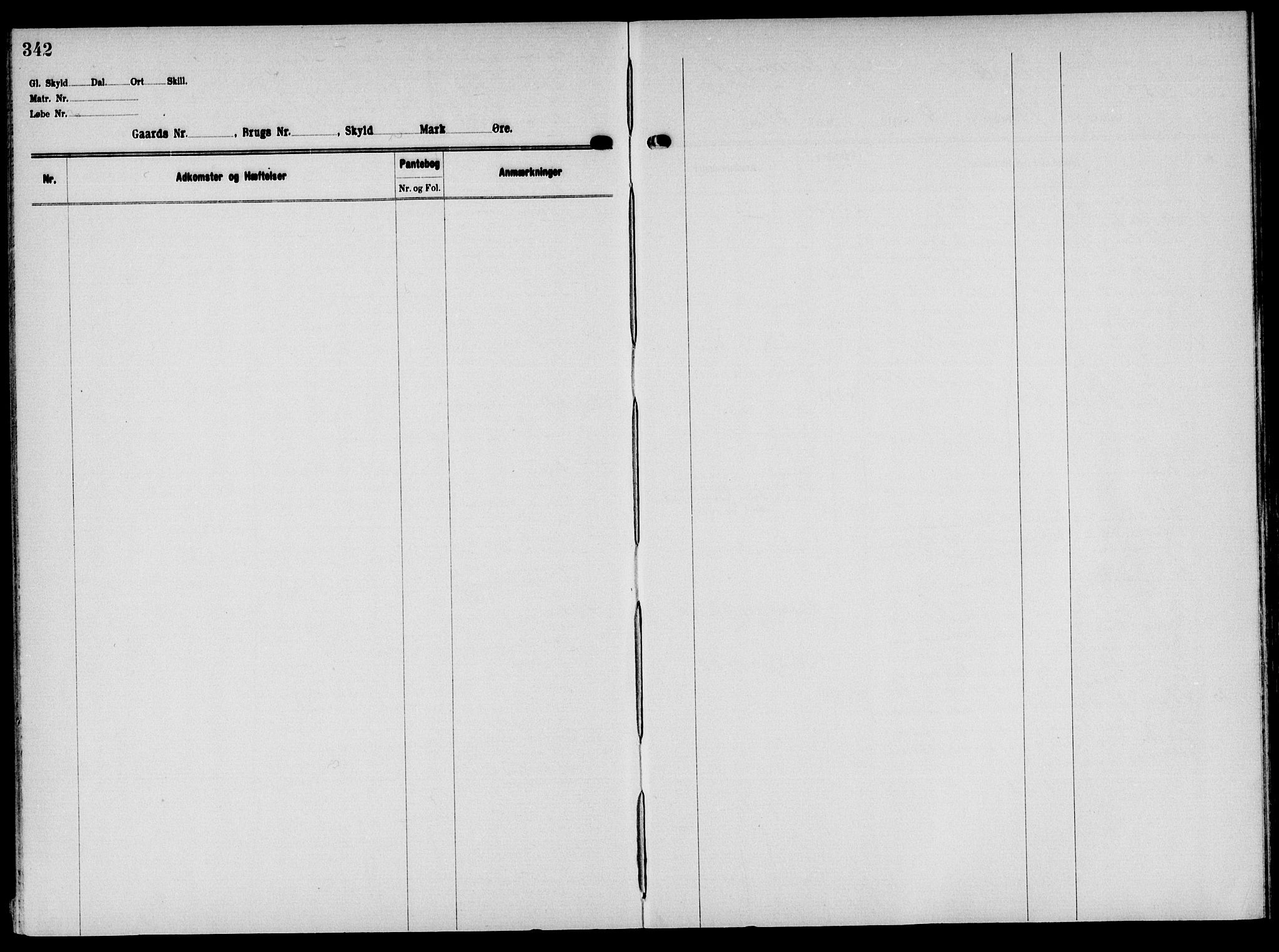 Solør tingrett, AV/SAH-TING-008/H/Ha/Hak/L0006: Panteregister nr. VI, 1900-1935, s. 342