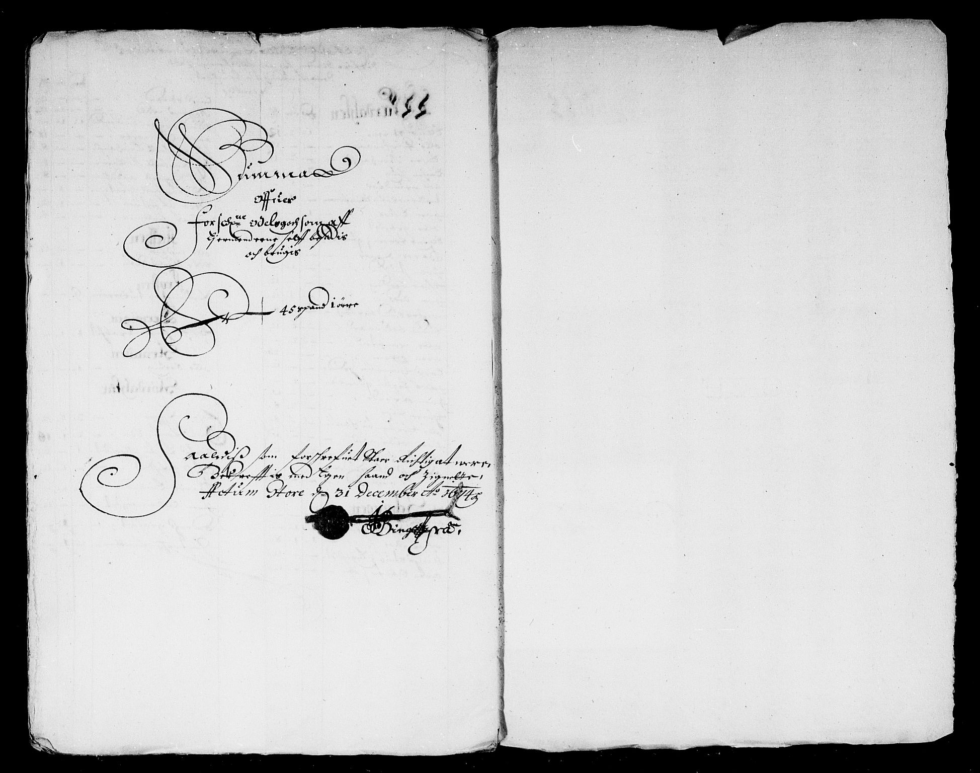Rentekammeret inntil 1814, Reviderte regnskaper, Stiftamtstueregnskaper, Trondheim stiftamt og Nordland amt, RA/EA-6044/R/Rd/L0039: Trondheim stiftamt, 1674